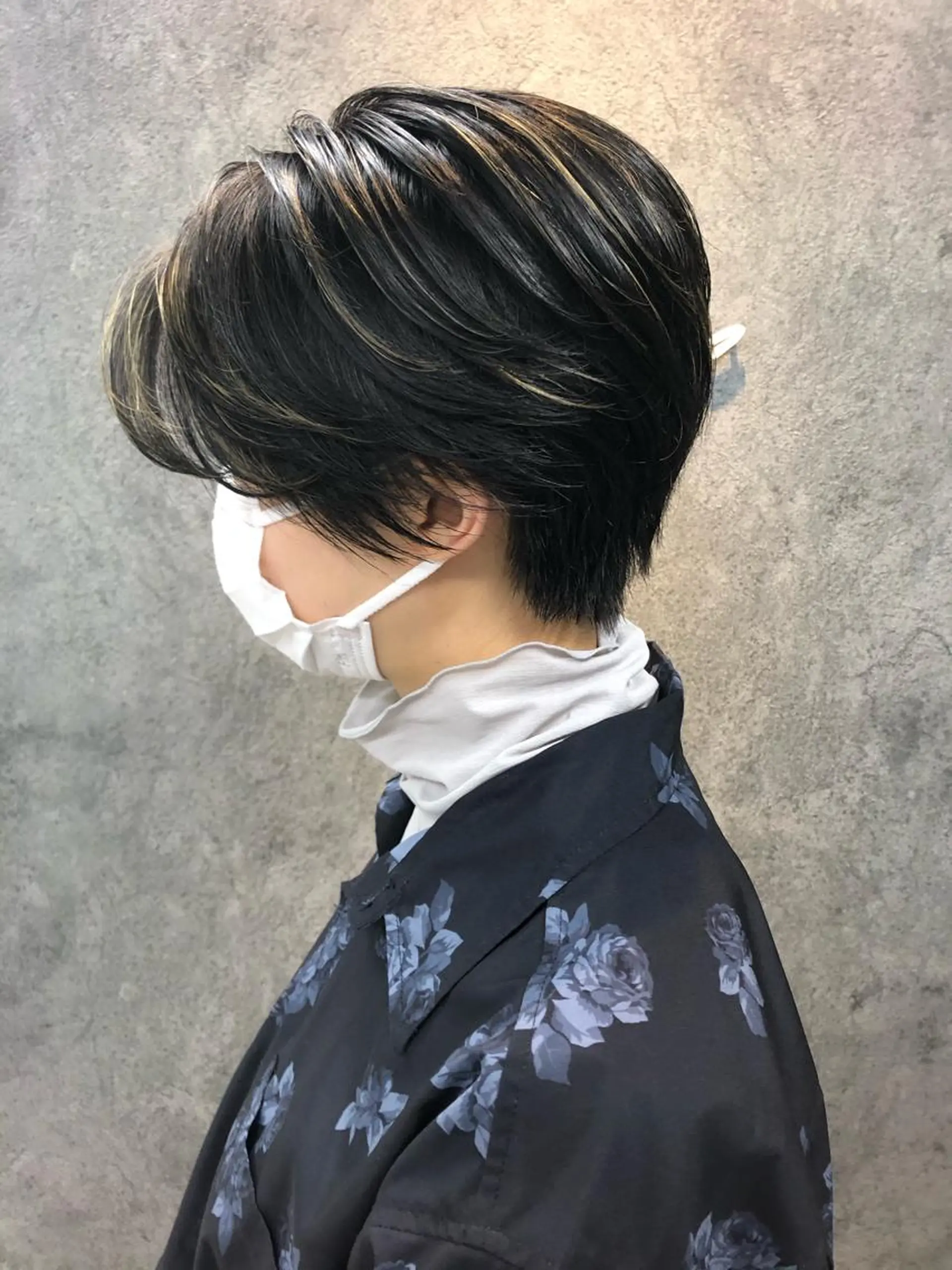 ショート ハイライト ショートヘア Noy所属・Noyヨシモト ヒロトのヘアスタイル