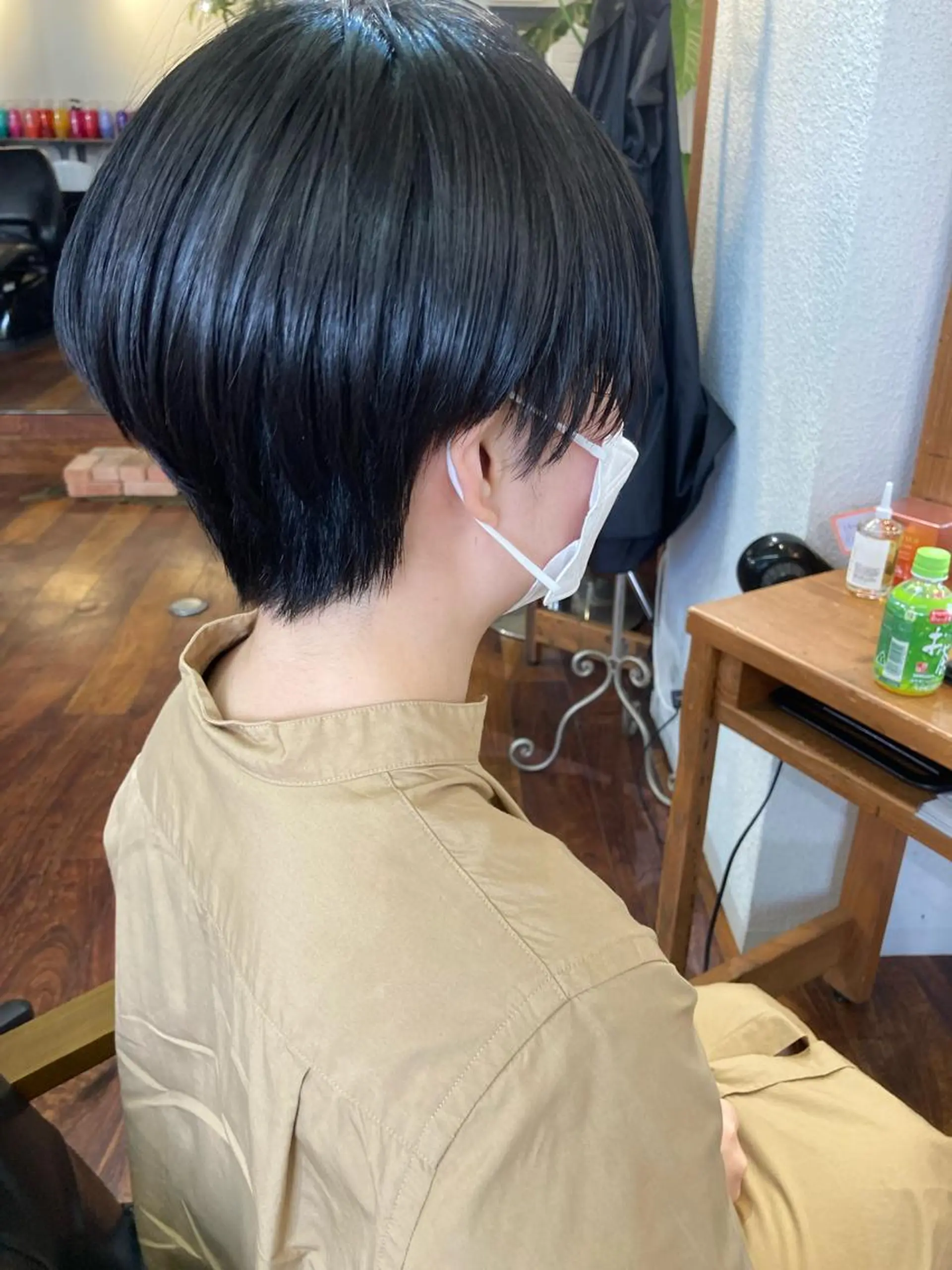 ショート カラー 髪質改善 ショートヘア トリートメント 小木曽智美 /ボブ/ショートのヘアスタイル