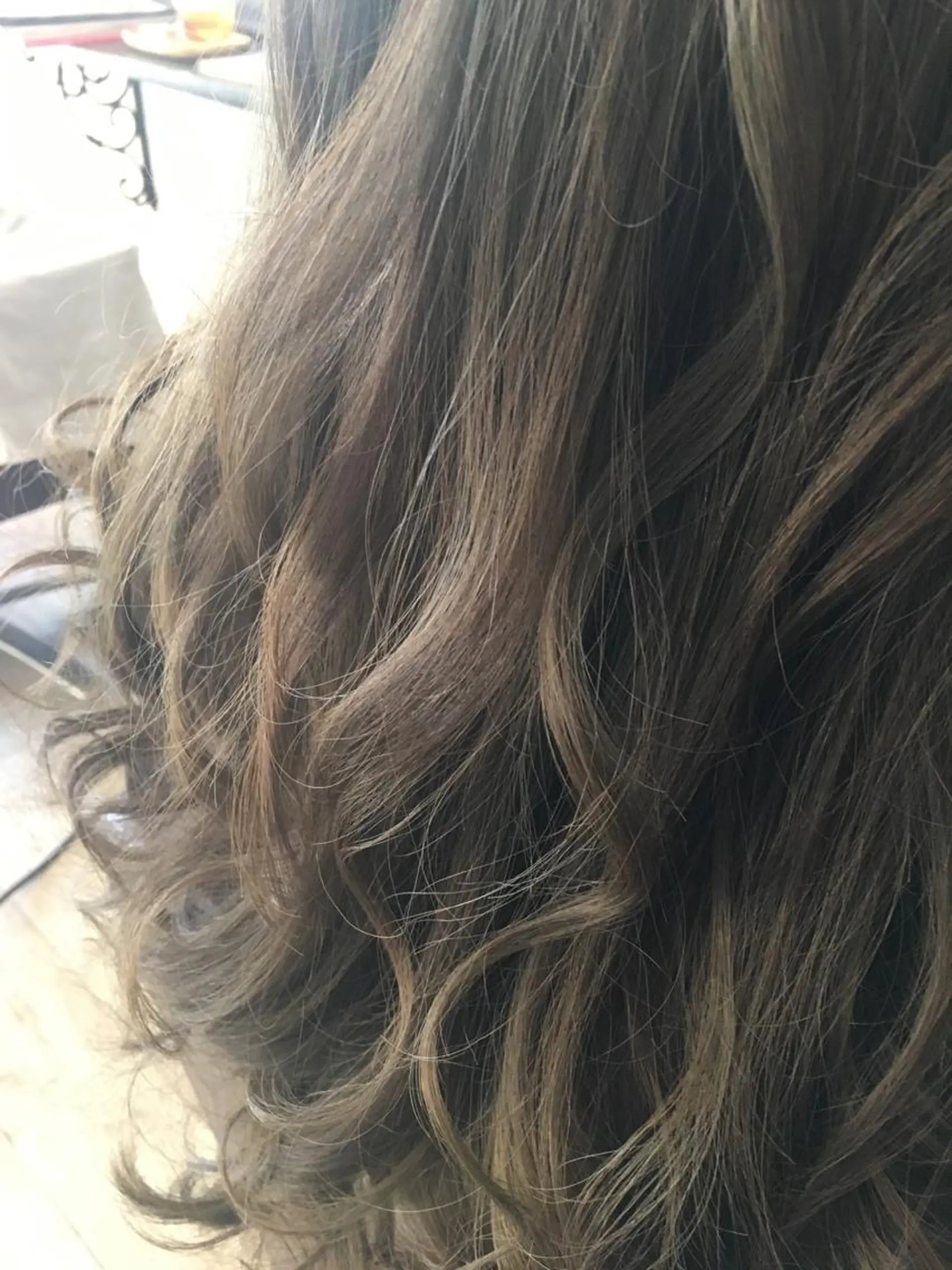ロング 松本 亮のヘアスタイル