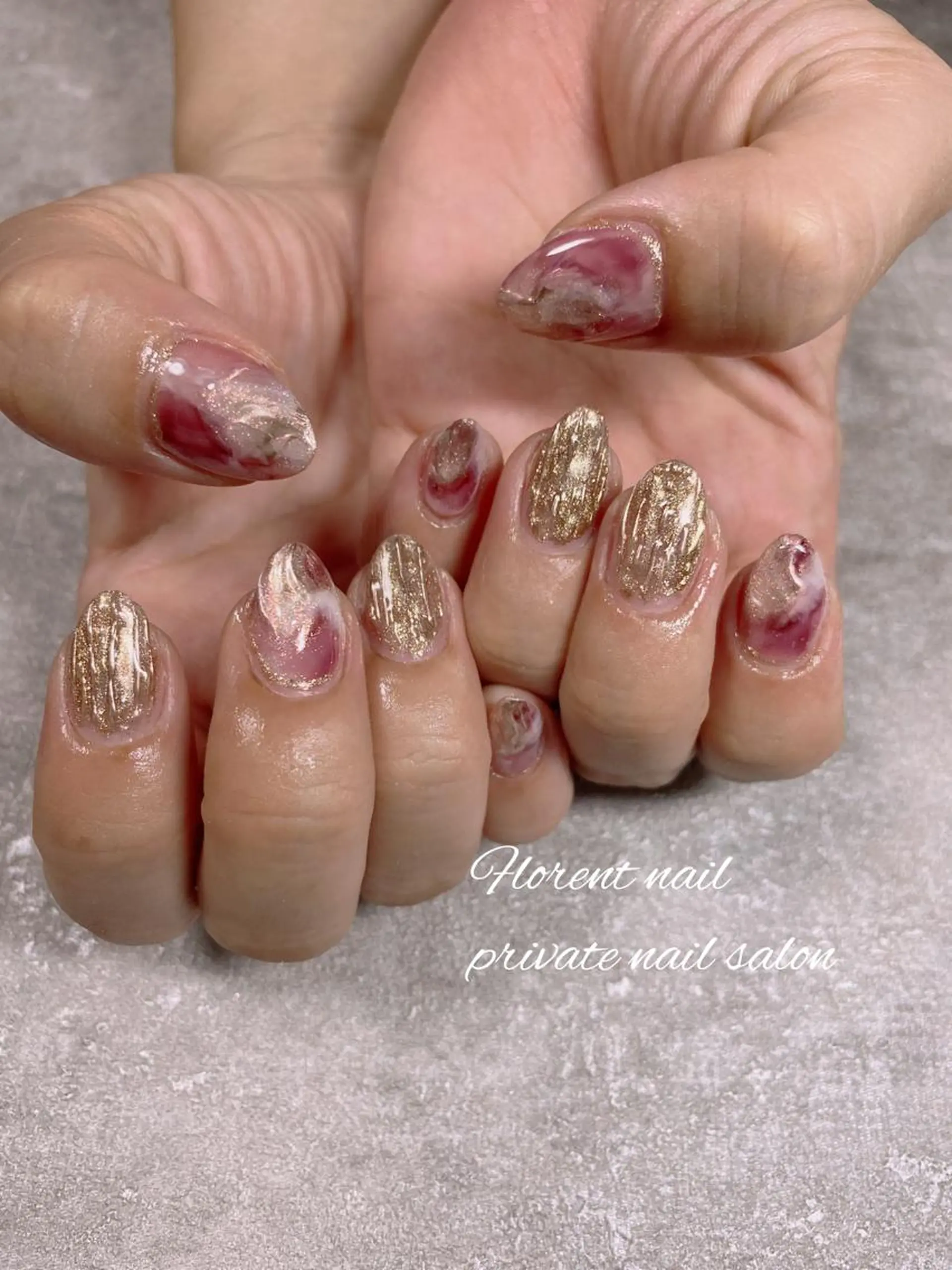 ネイル ハンドネイル florent nailのネイルデザイン