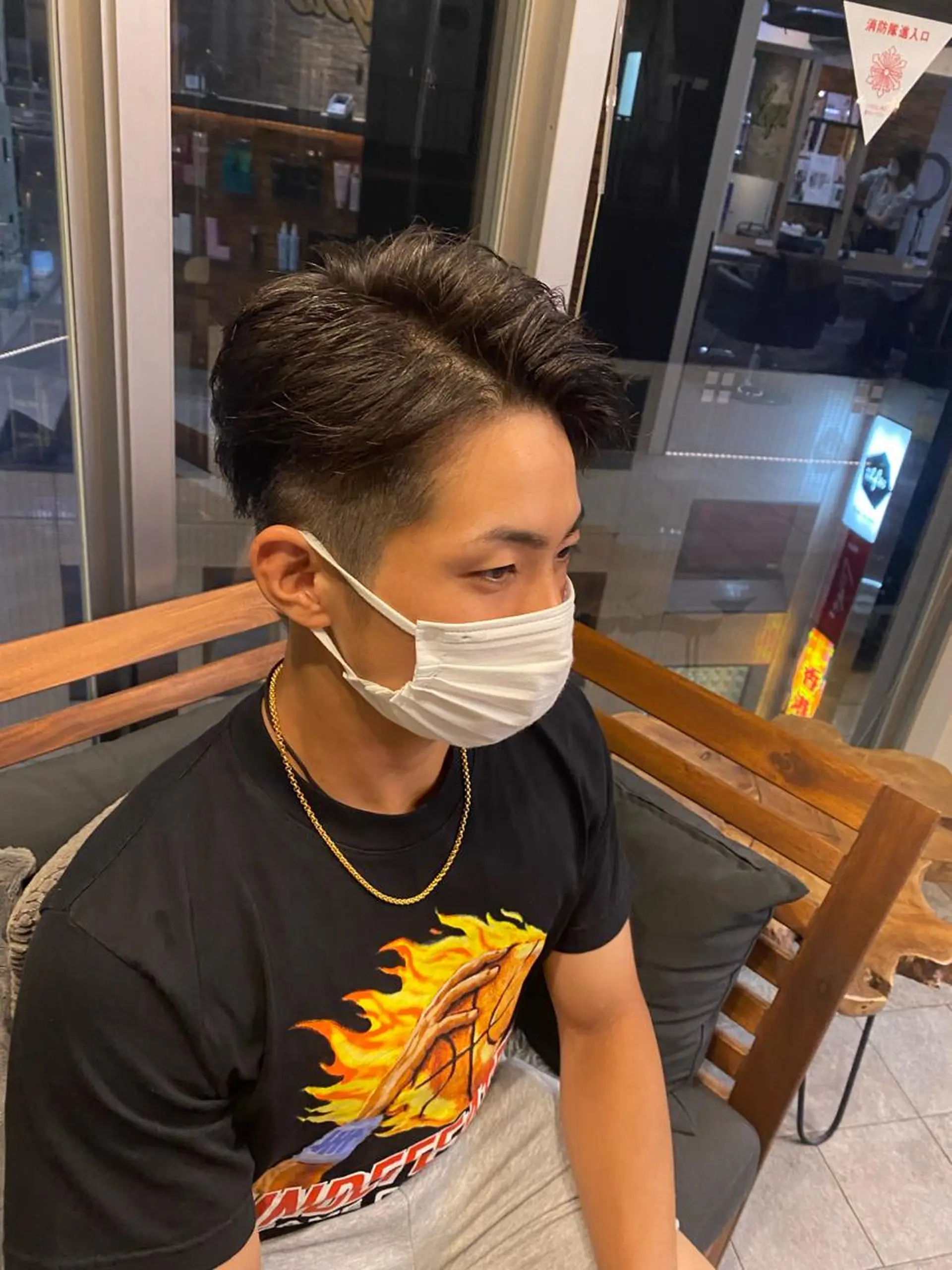 ミディアム ヘアアレンジ メンズ men'slapis YUTOのヘアスタイル