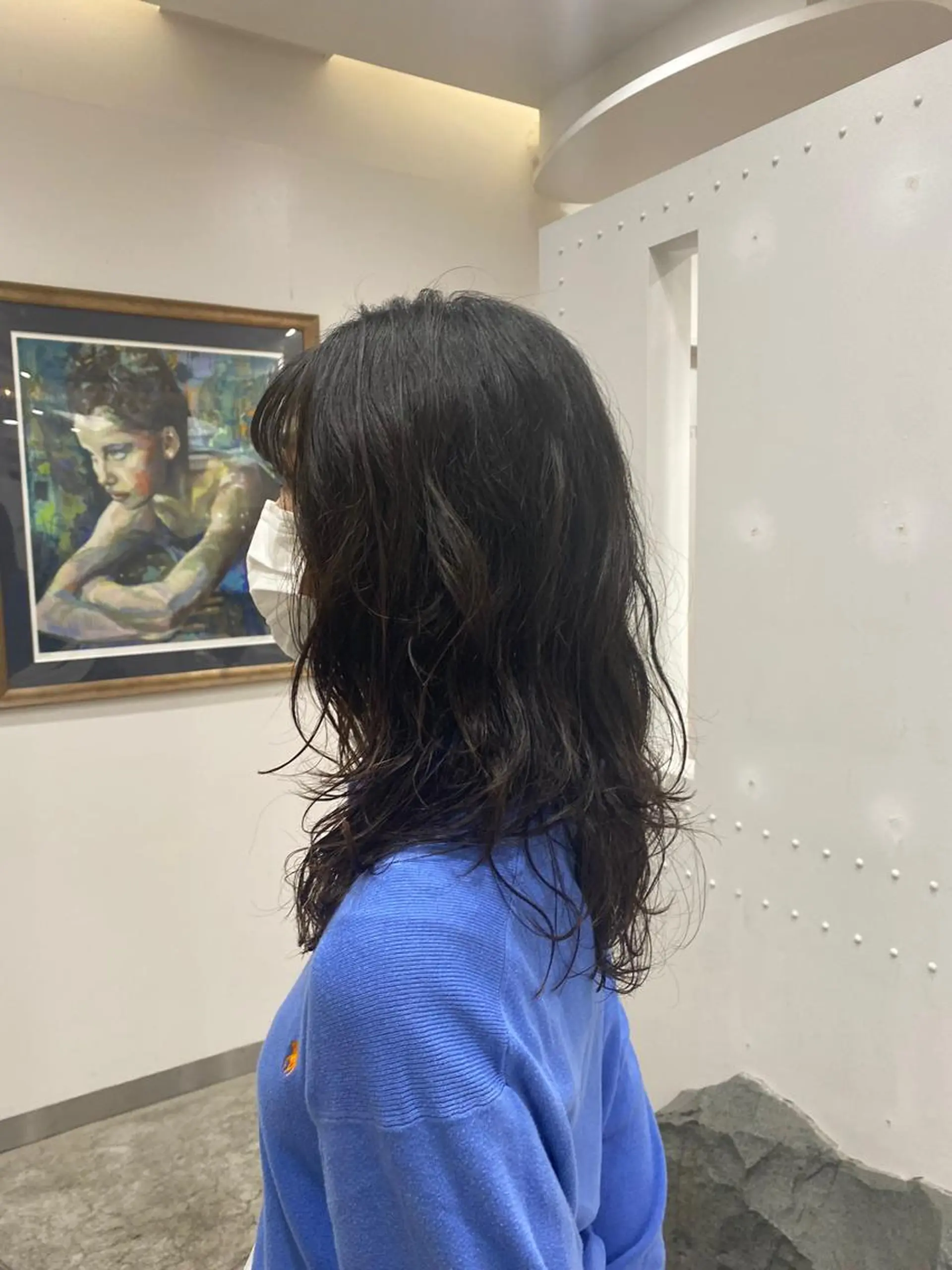 セミロング 韓国レイヤー×モテ髪 /MITSUKI🤍のヘアスタイル