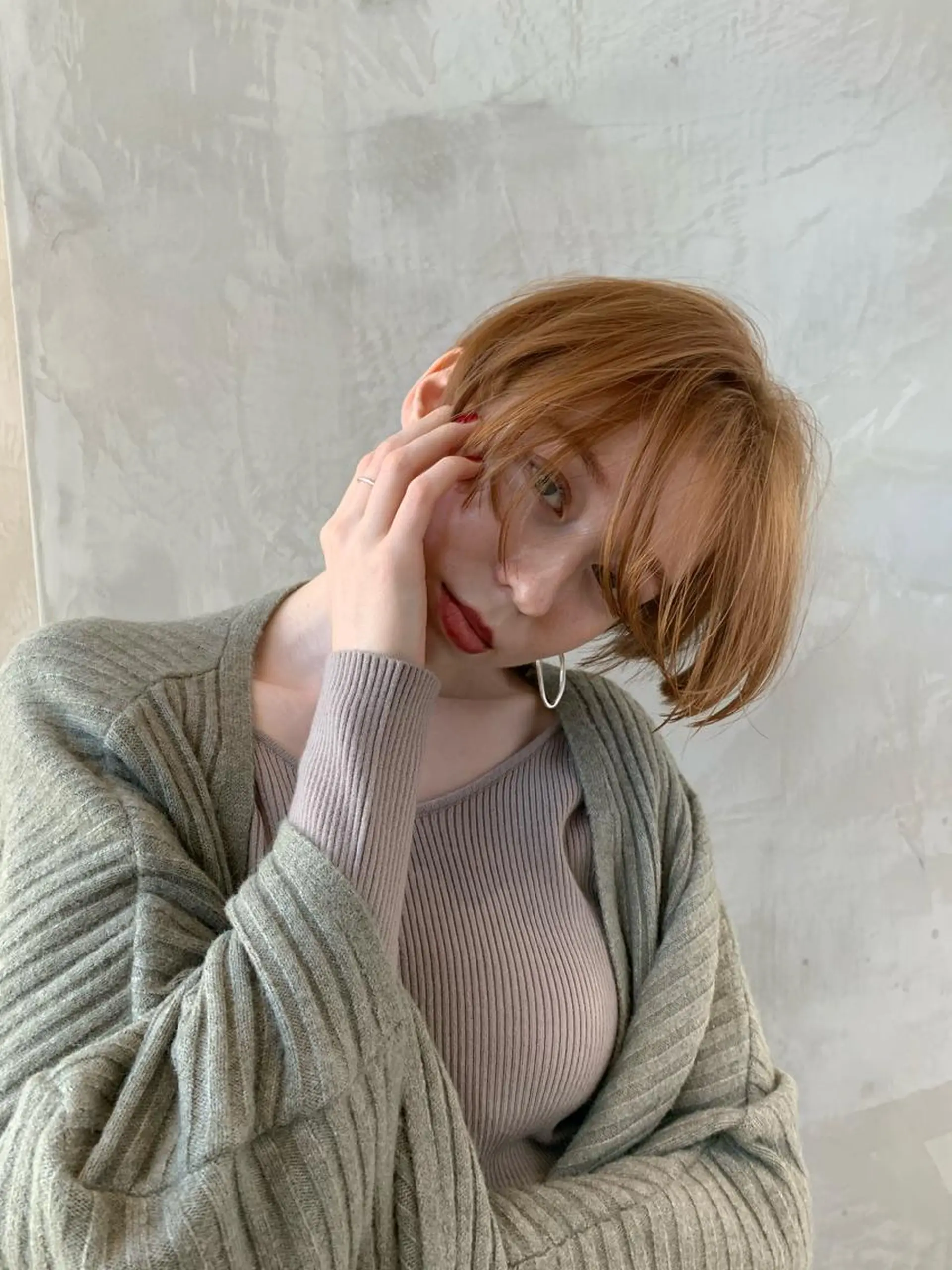 ショート カラー カット ヘアカラー トリートメント 🉐レイヤー/塩見 弘樹🉐渋谷のヘアスタイル