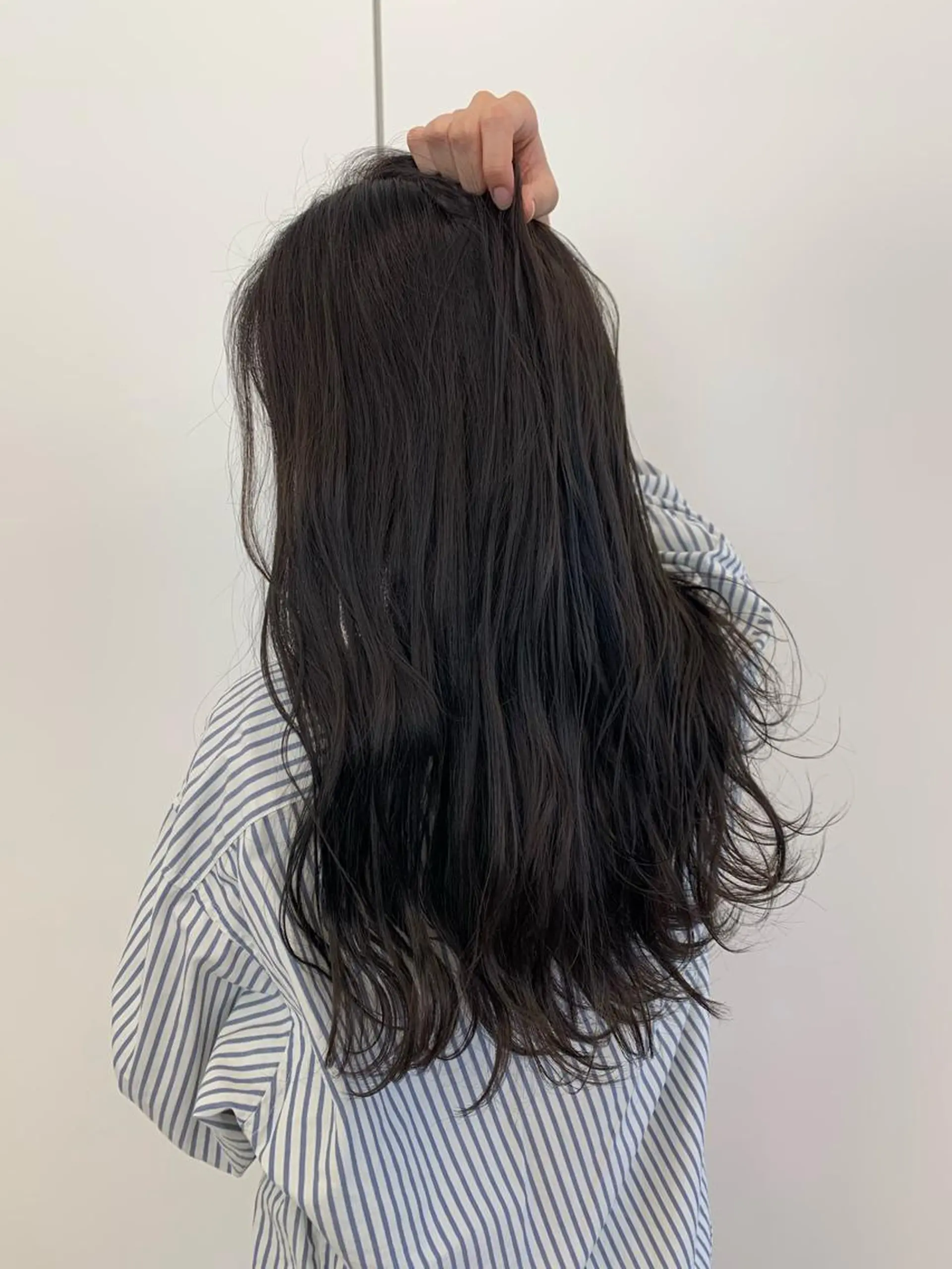 ロング カラー 黒髪 ナチュラルブラック PAIR DAISUKEのヘアスタイル