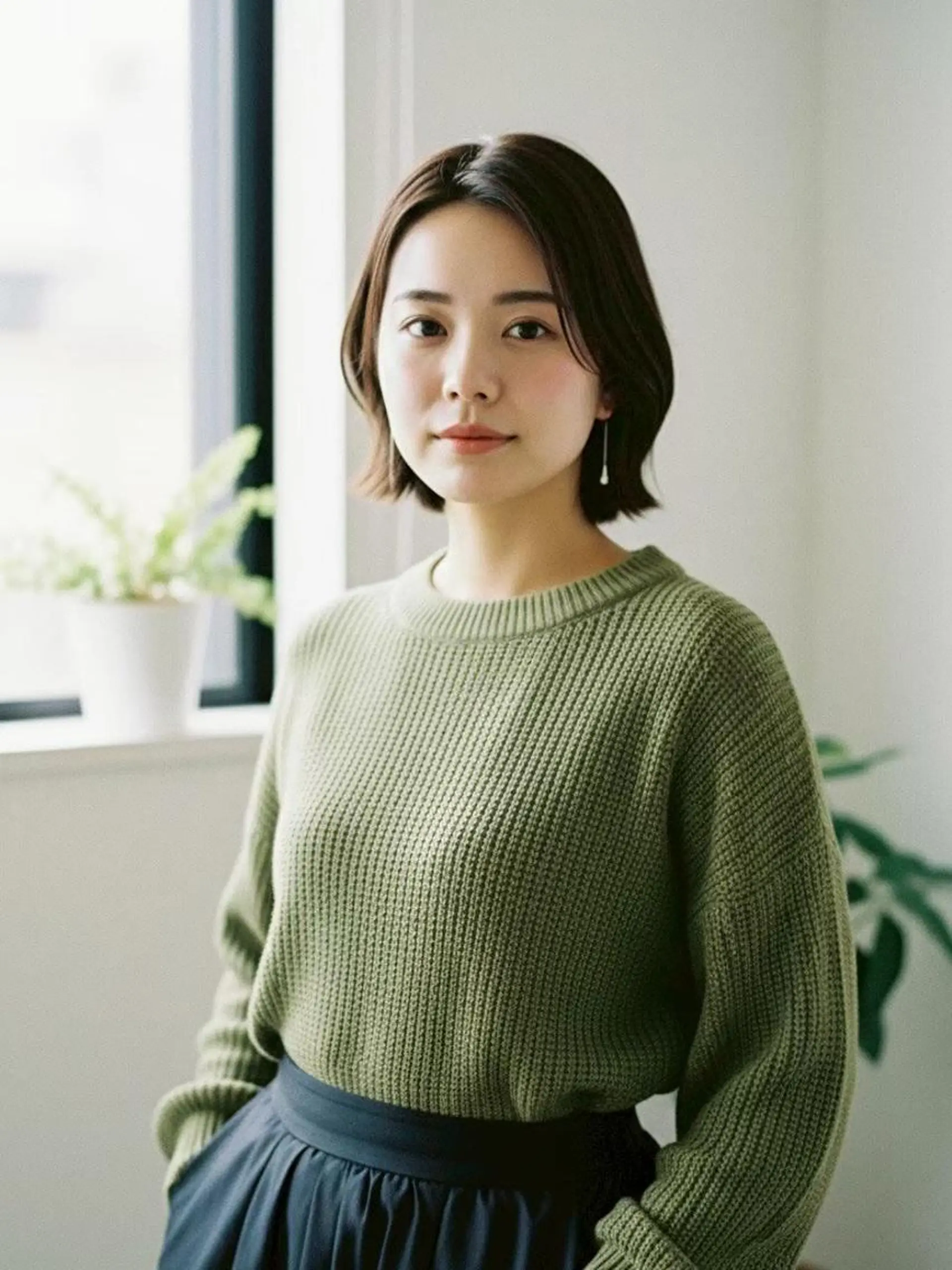 ミディアム カラー カット トリートメント 武蔵小山駅４分✨ サナ【モデル様募集中のヘアスタイル