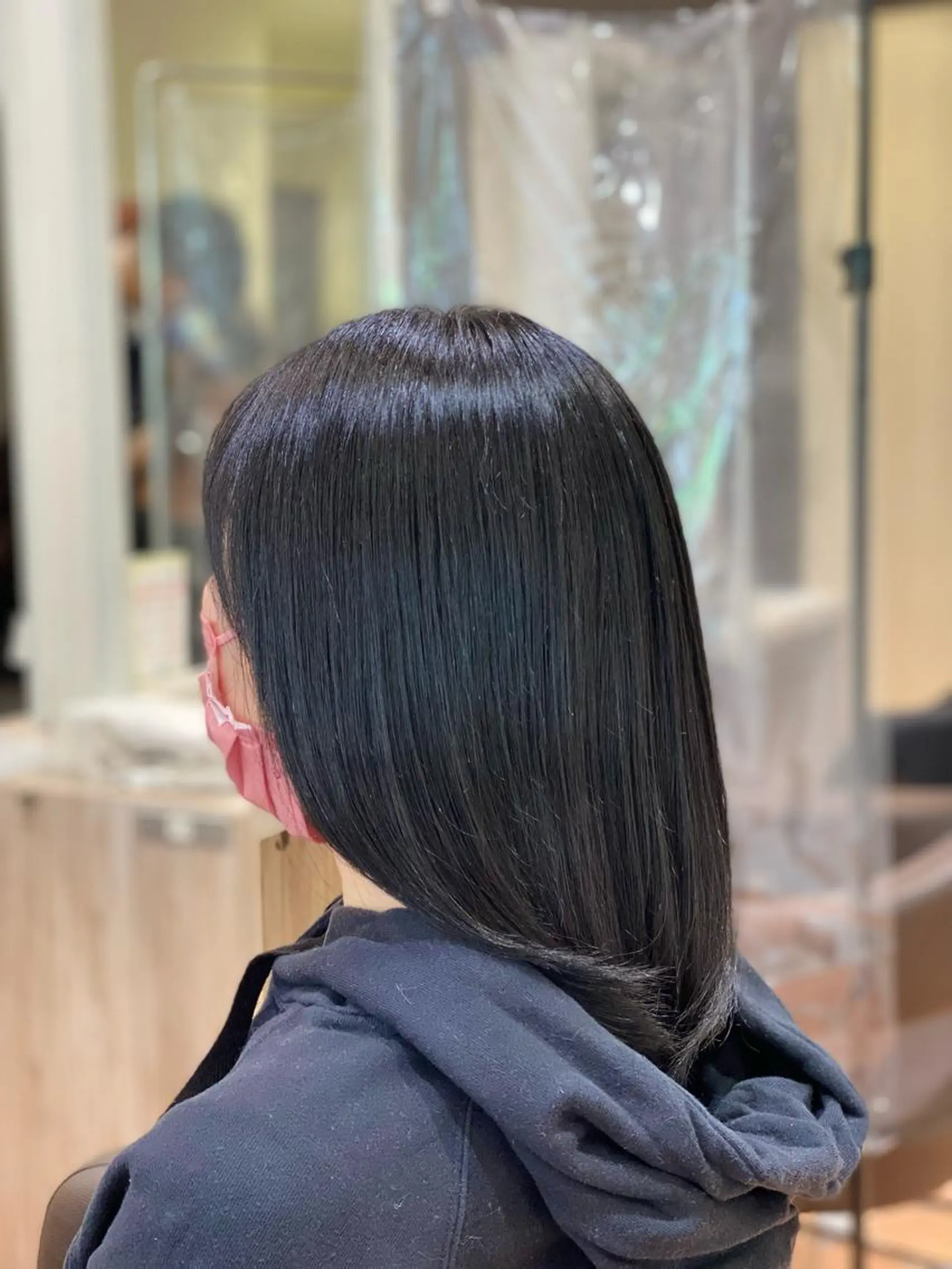 ミディアム ボブ 小顔カット トリートメント ☘️清潔感爆上げ☘️ 岡部恒輝のヘアスタイル