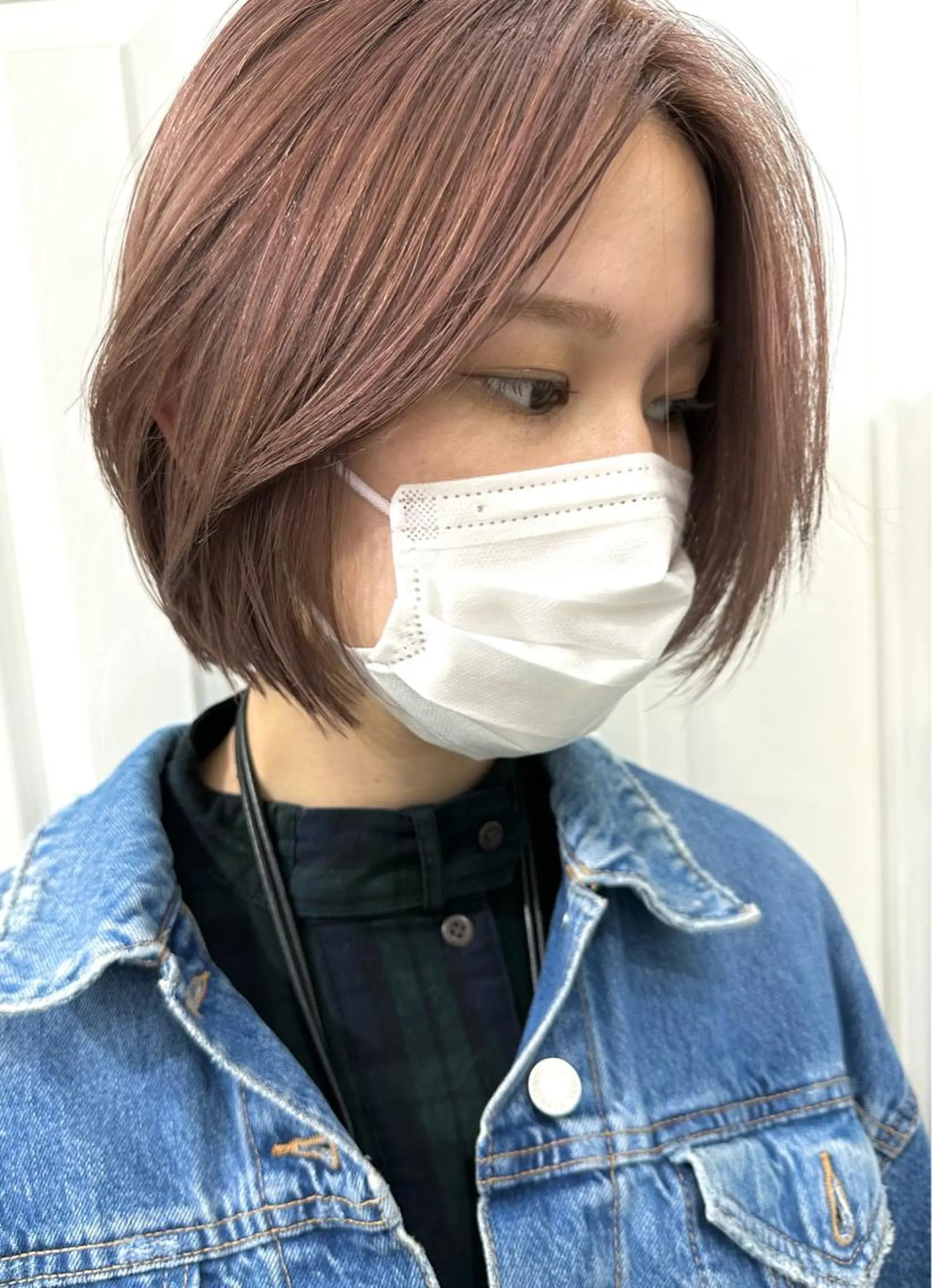 ショート カラー ショートヘア ヘアカラー トリートメント ヘッドスパ ヘアセット kai .のヘアスタイル