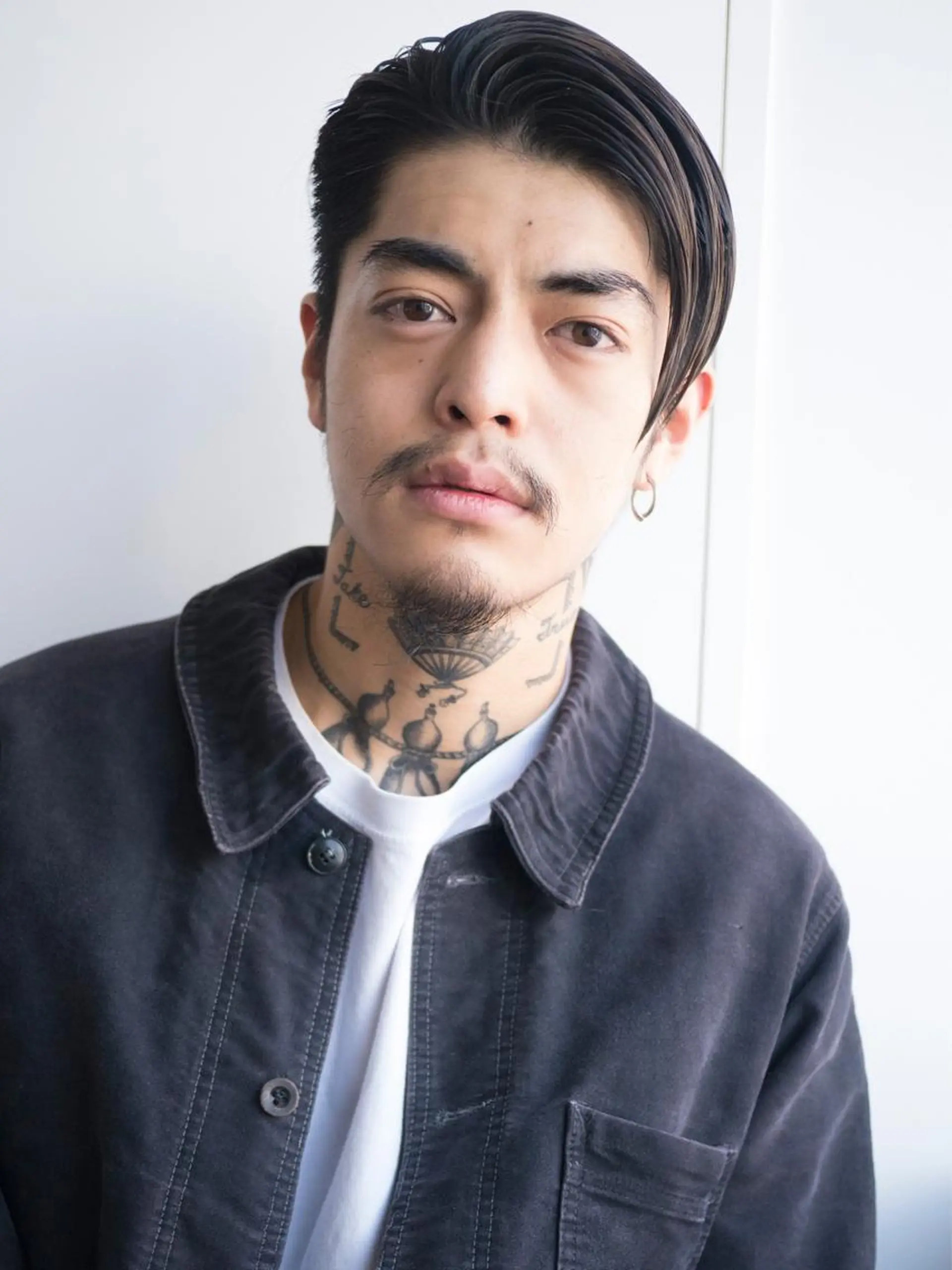 メンズ オールバック カット 渋谷メンズカット/ 工藤靖也のヘアスタイル