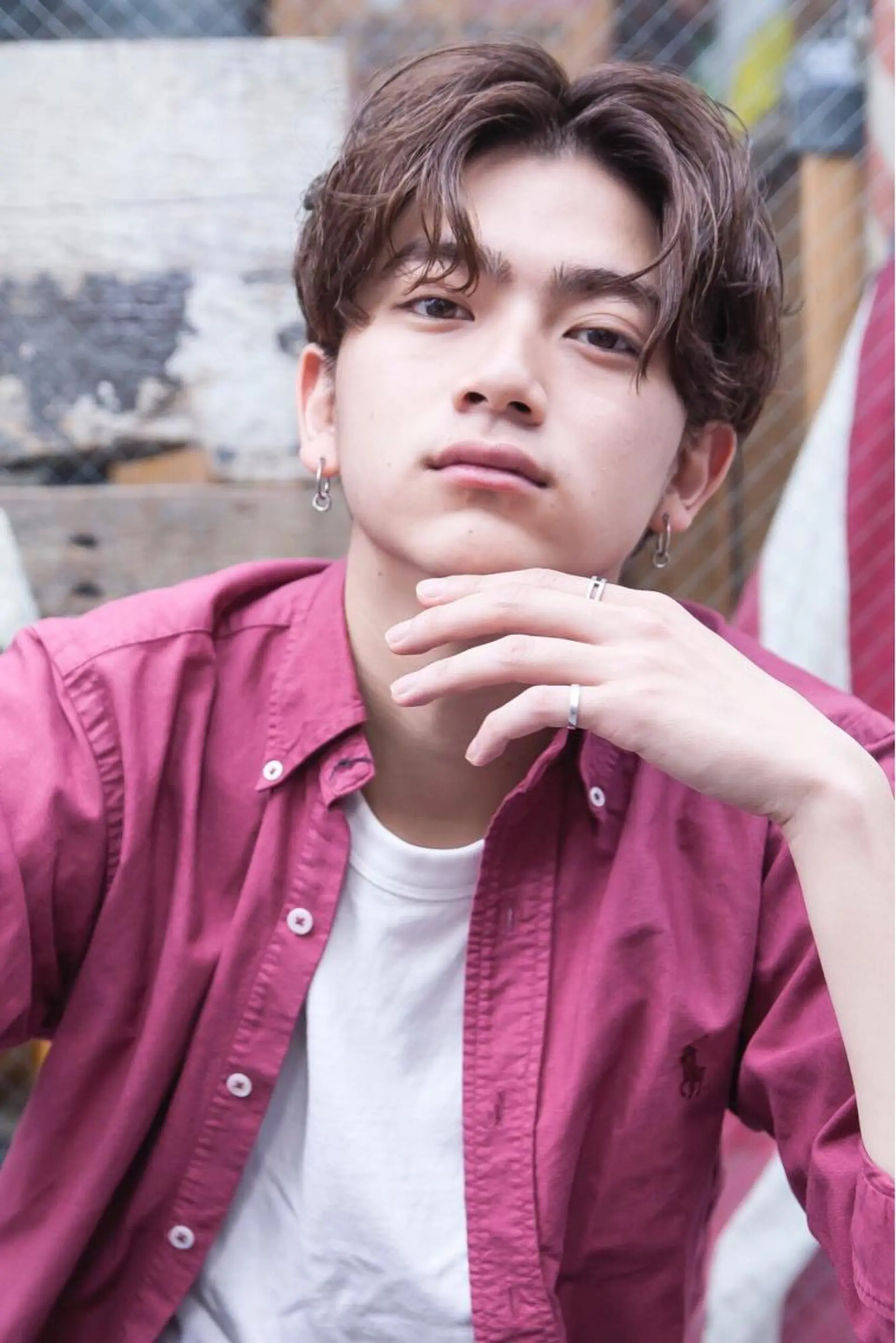 ショート カラー パーマ メンズ ミニボブ/ブリーチ 🌈MISATOのヘアスタイル