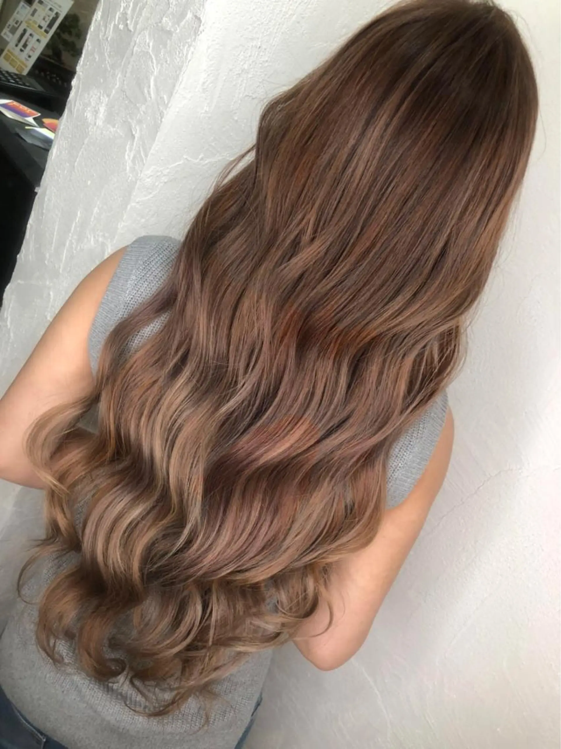 ロング カラー 髪質改善専門店 エイジングケアのヘアスタイル