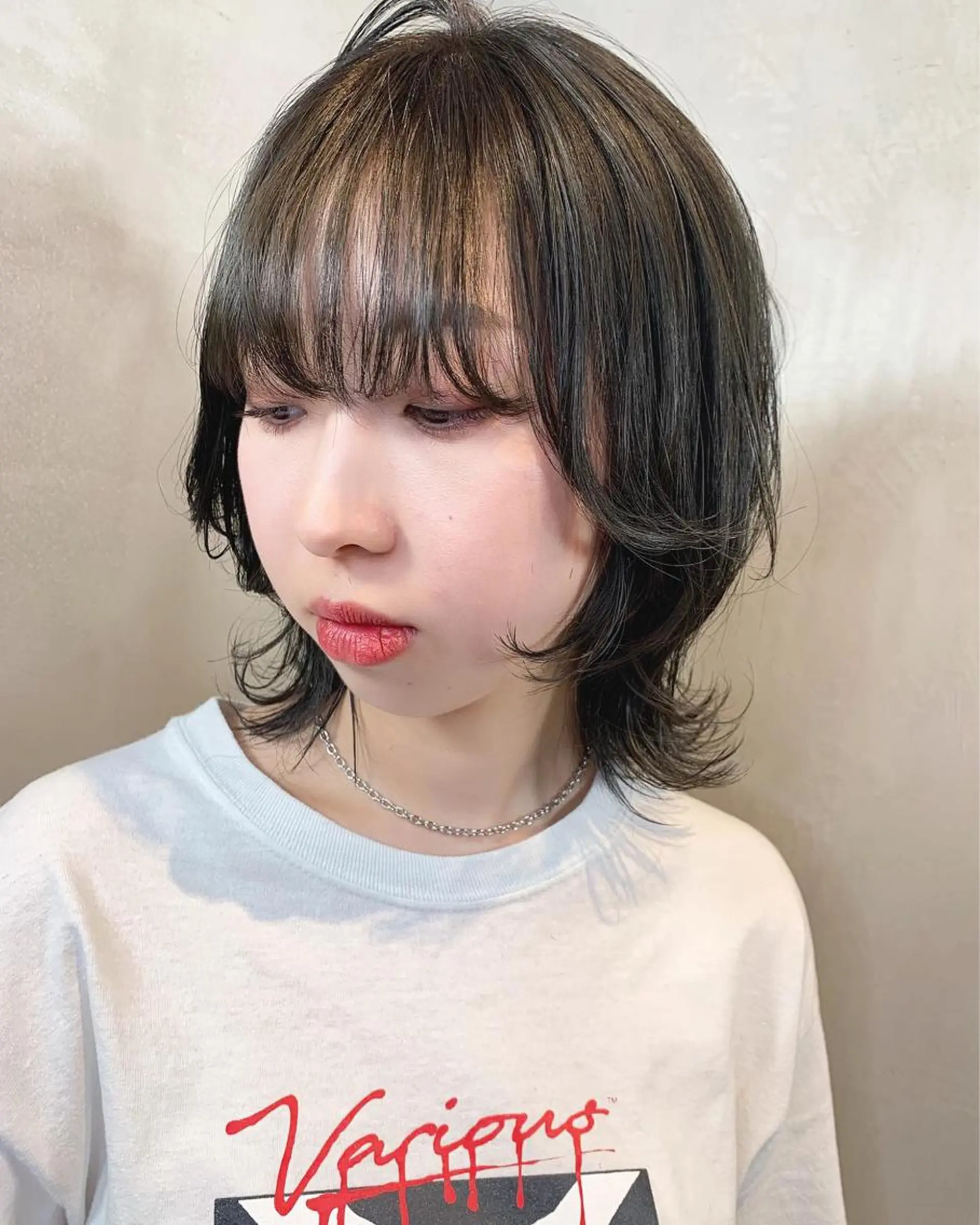 ミディアム カラー カット ヘアカラー トリートメント 優作 〜圧倒的信頼〜のヘアスタイル