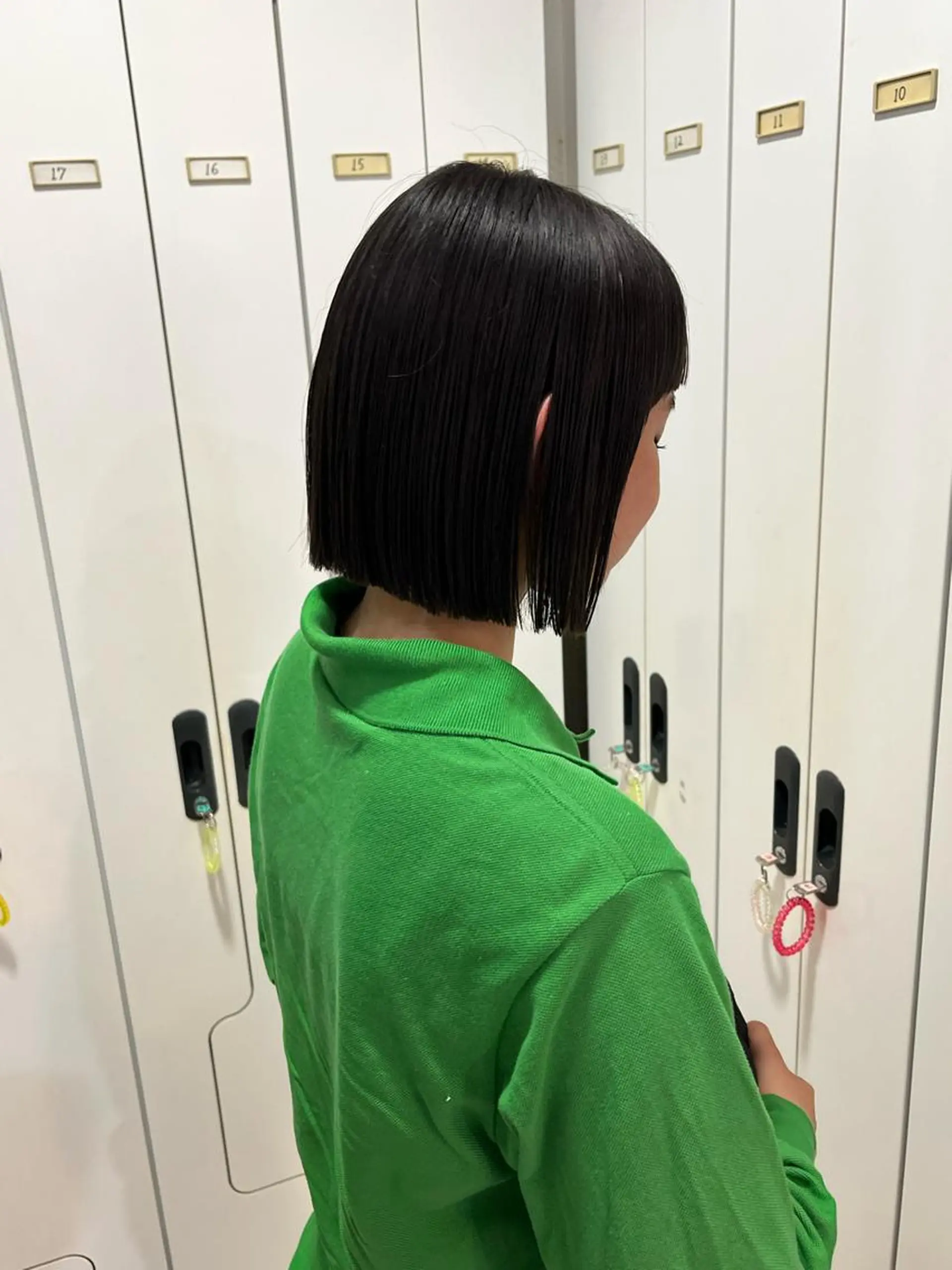 ショート ボブ カット トリートメント ぷつっとボブ/ちゅる ピンク/mika☆のヘアスタイル