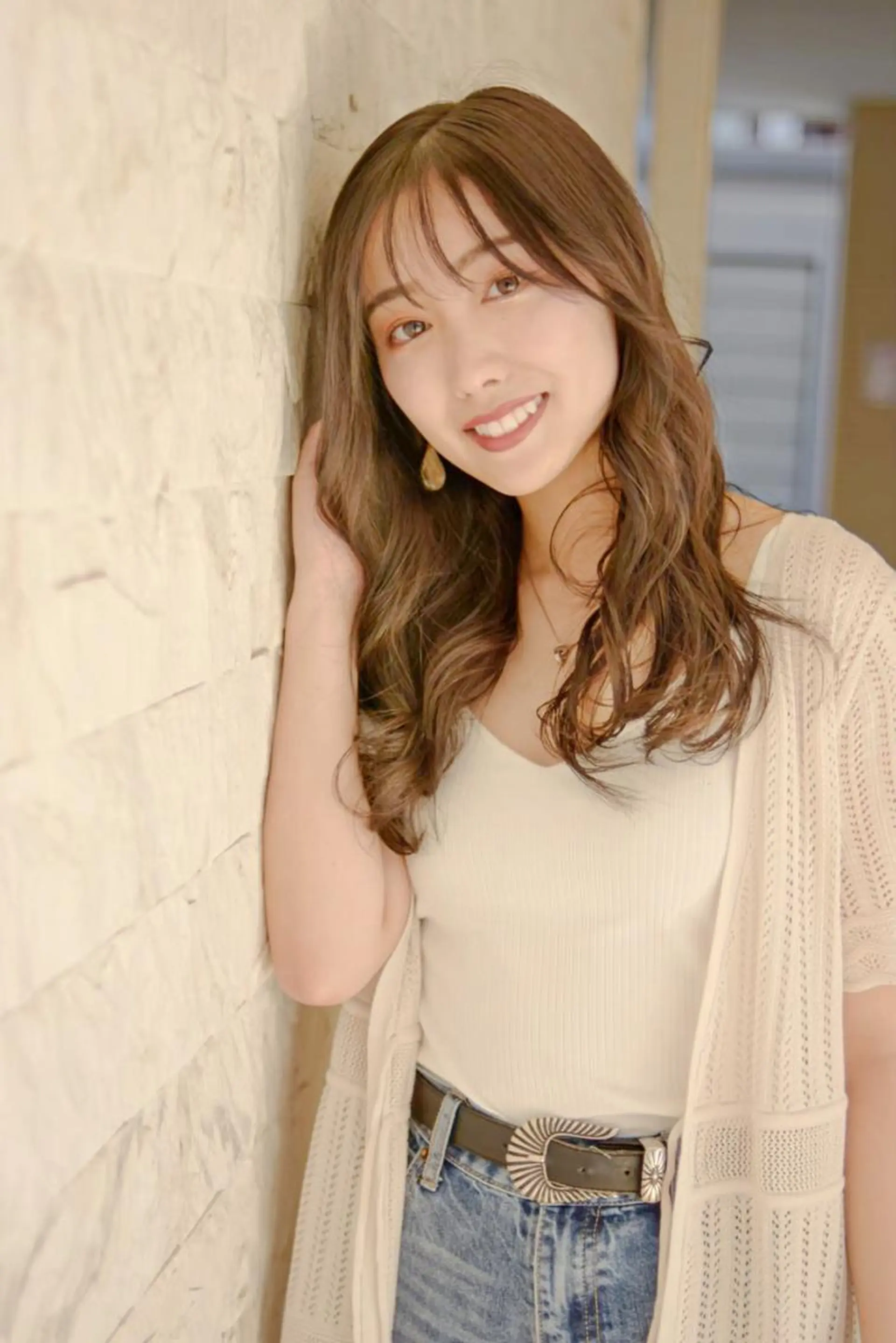 ミディアム カラー ba-boo 広島のヘアスタイル