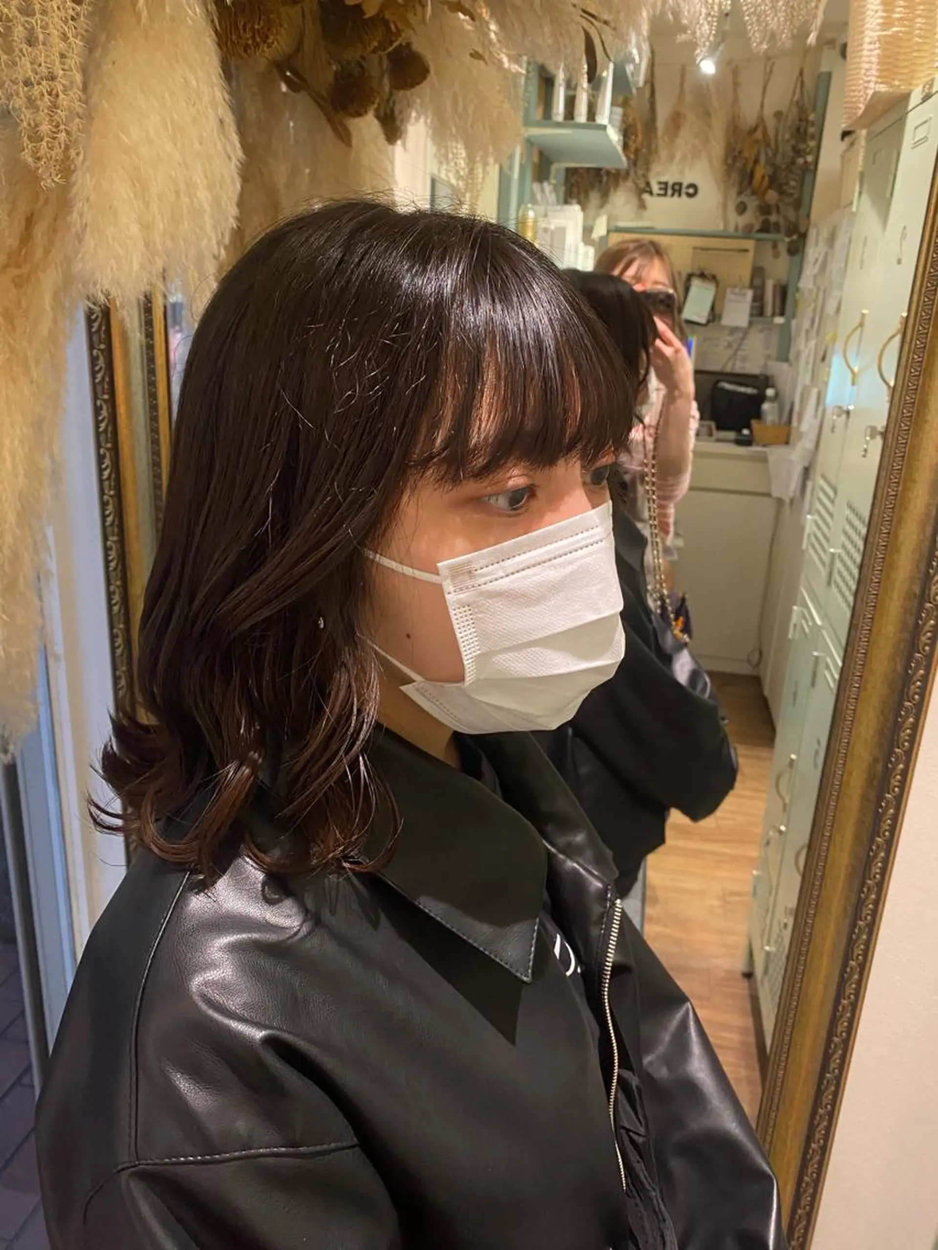 ミディアム 透明感カラー/韓国 ヘア🩶yuri🩵のヘアスタイル