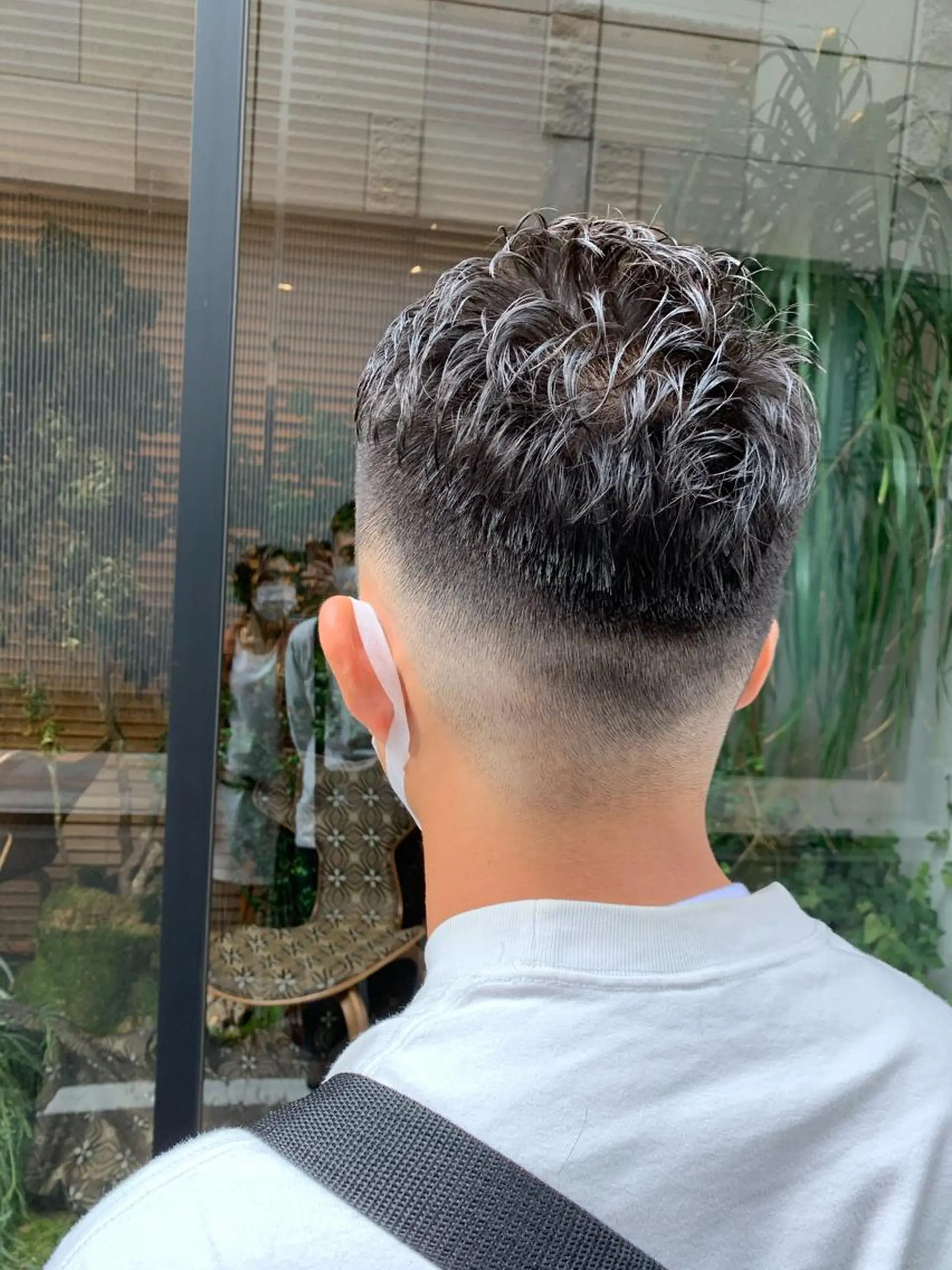 パーマ メンズ フェードカット メンズパーマ 縮毛矯正✖️似合わせ 🌻ヒトミのヘアスタイル