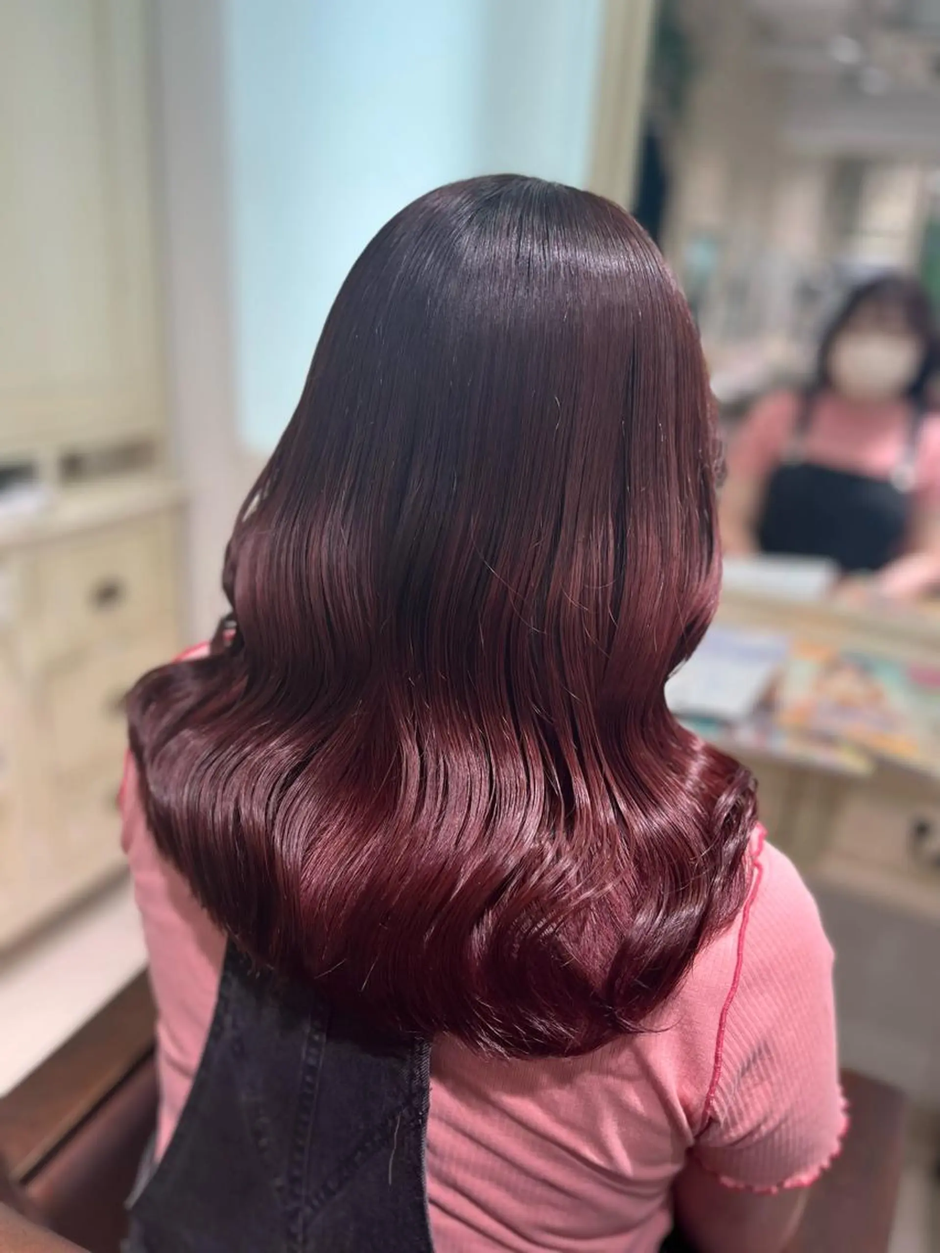 ミディアム ‎Lby home 🪽mikuのヘアスタイル