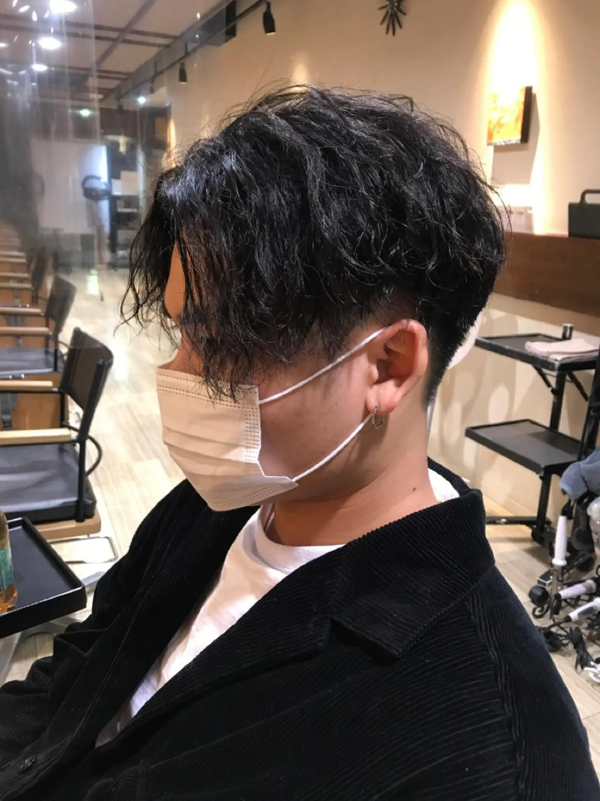 パーマ メンズ なりたいを叶える /町野 朝哉のヘアスタイル