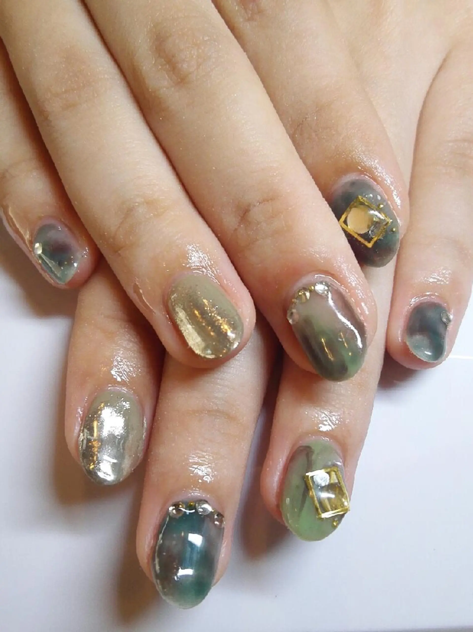 ネイル ニュアンスネイル ハンドネイル private salon mieのネイルデザイン