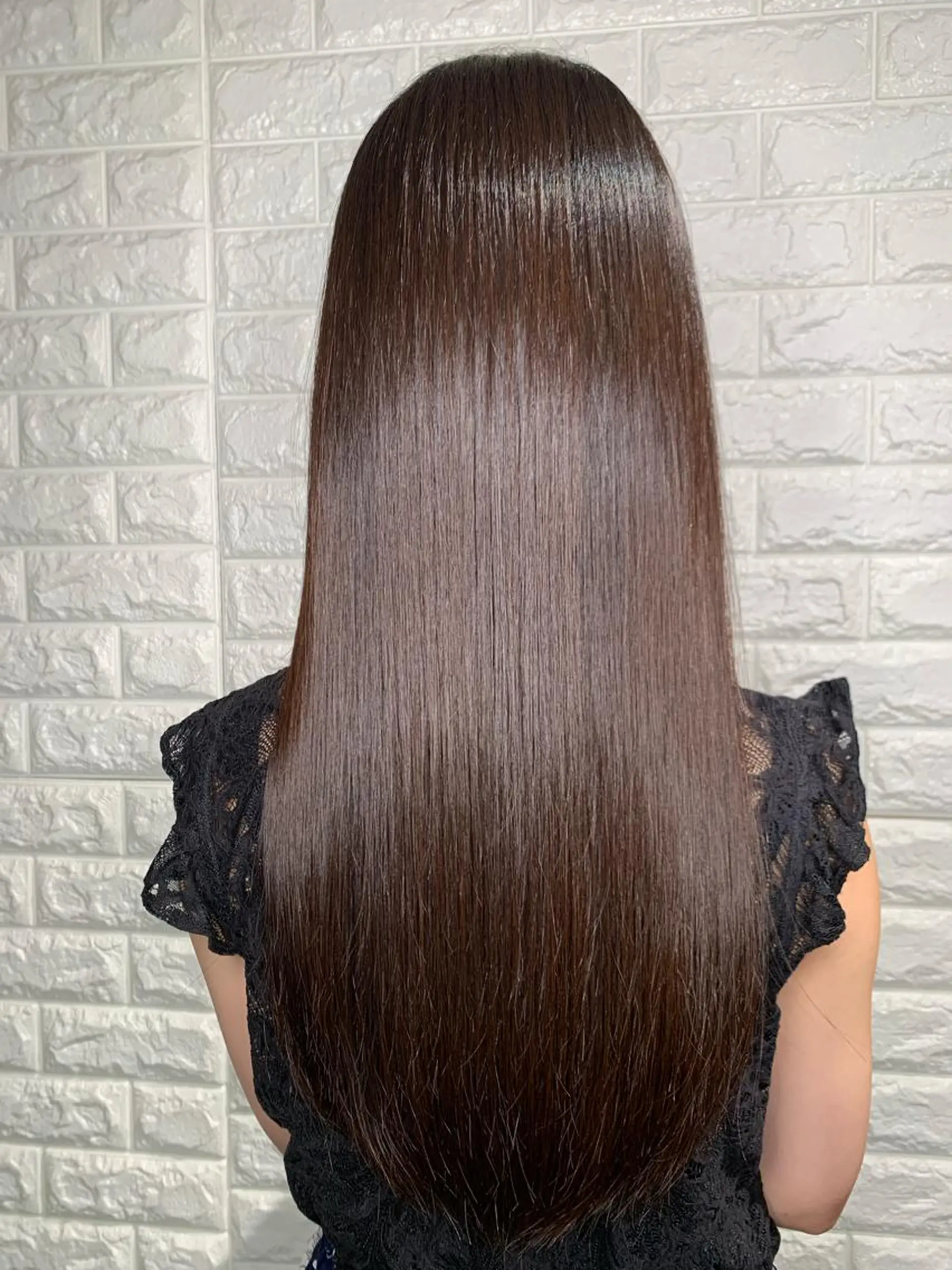 ロング ヘアアレンジ 髪質改善 トリートメント トリートメント ヘッドスパ Lee東三国 店長 谷辻誠志のヘアスタイル