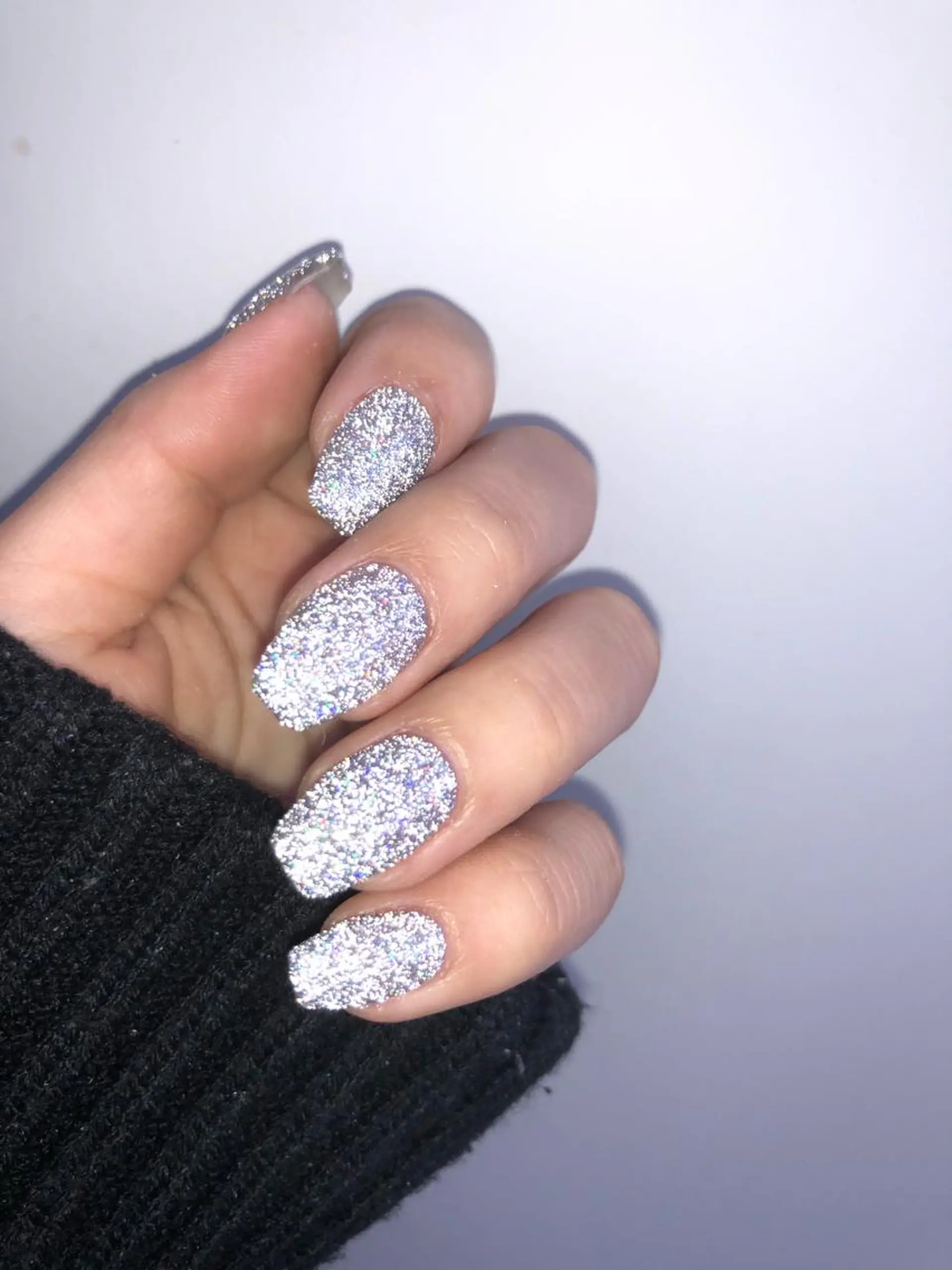 ネイル フラッシュネイル キラキラネイル ラメ(グリッター) ワンカラーネイル nail 1997のネイルデザイン