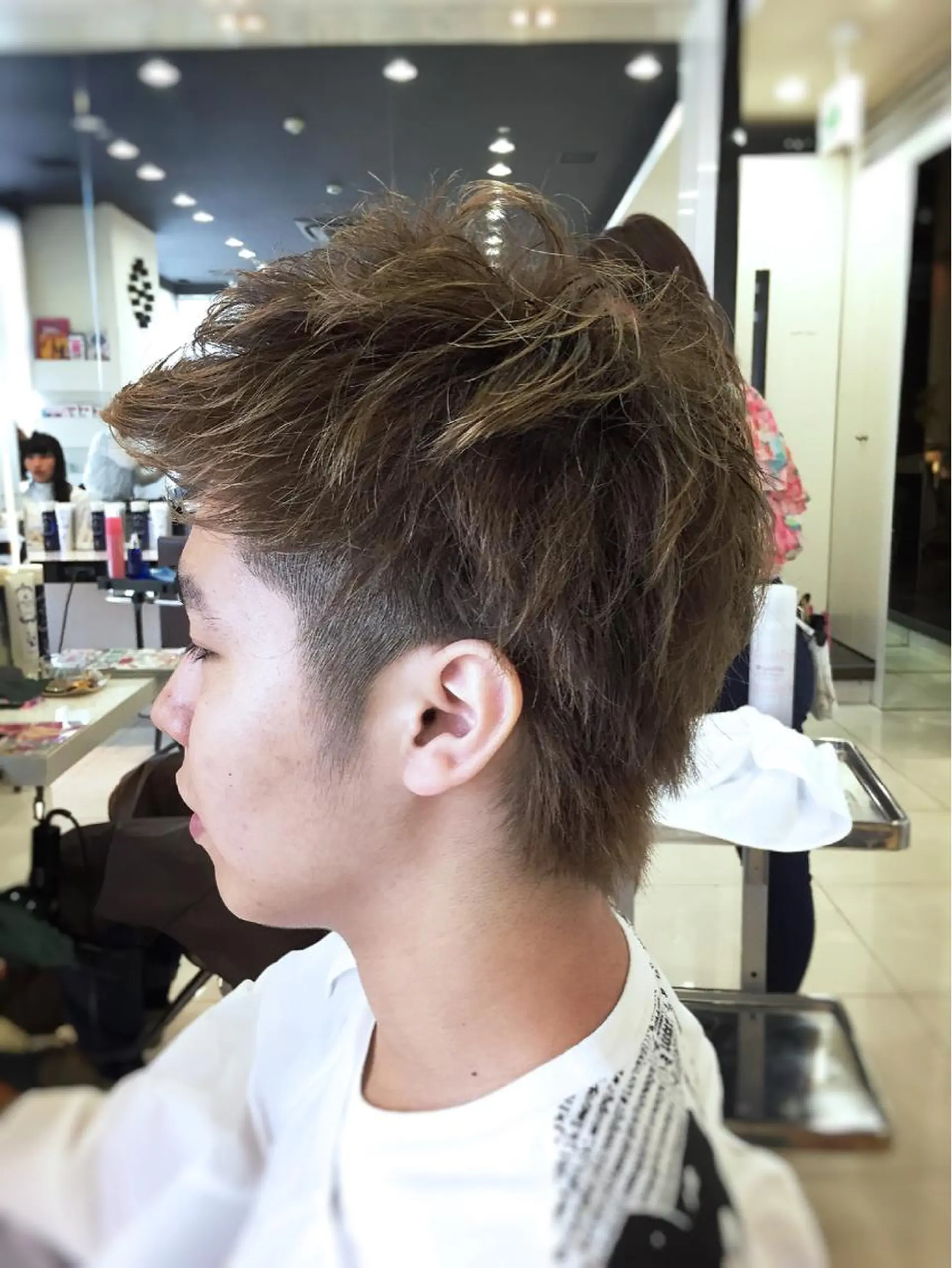 ショート メンズ 松本 明日可のヘアスタイル