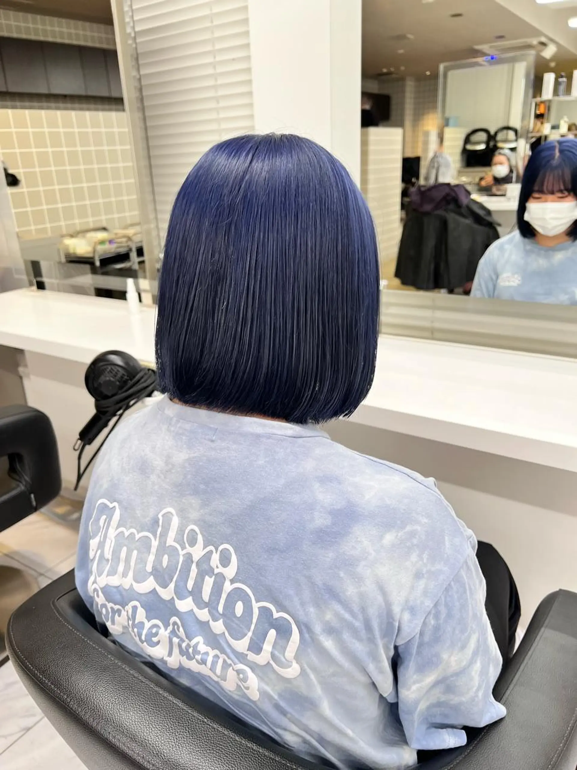 セミロング カラー ヘアアレンジ 🩵 JURI🩵のヘアスタイル