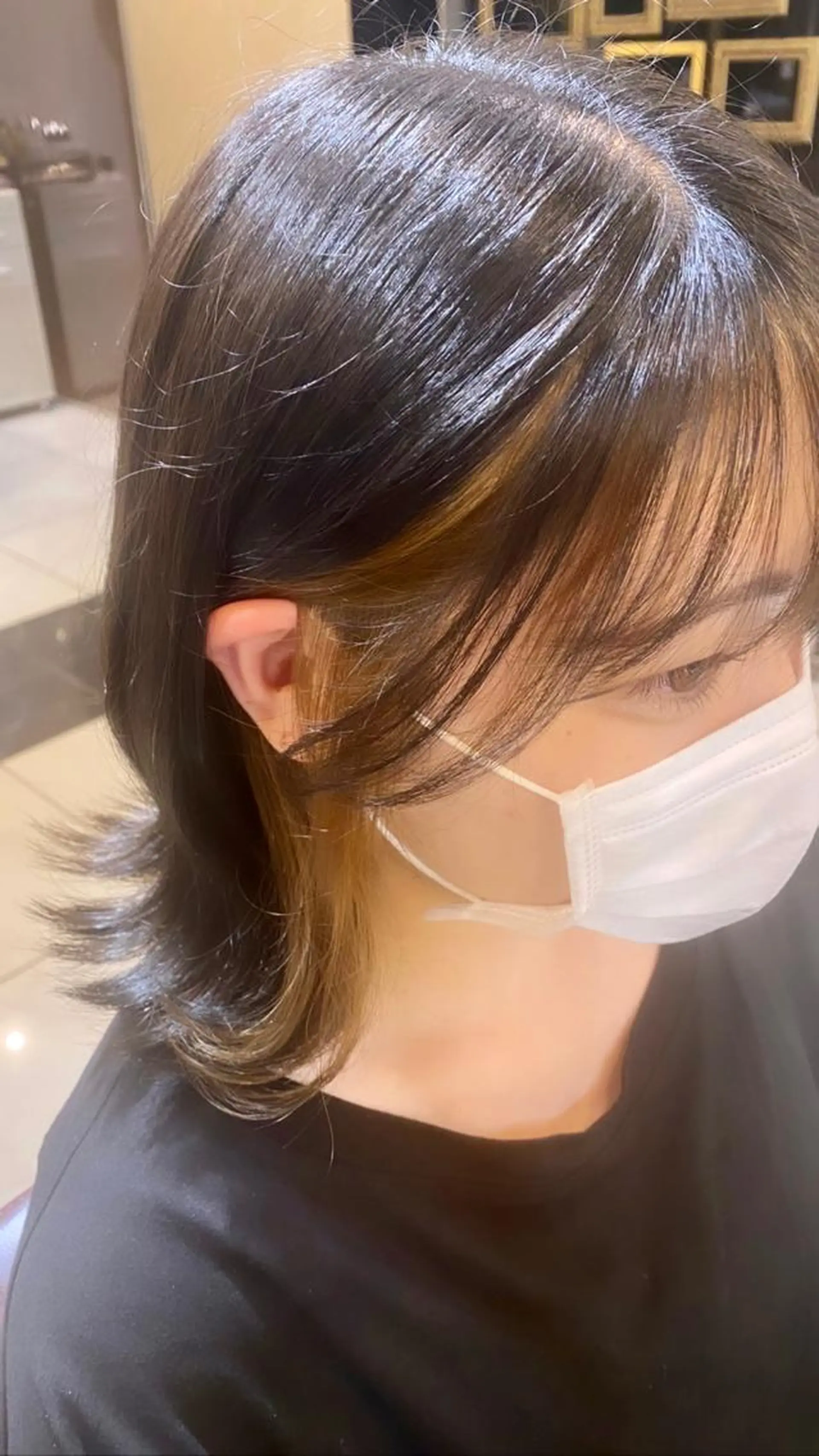 ミディアム カラー 撮影モデル募集中 rina 🦋のヘアスタイル