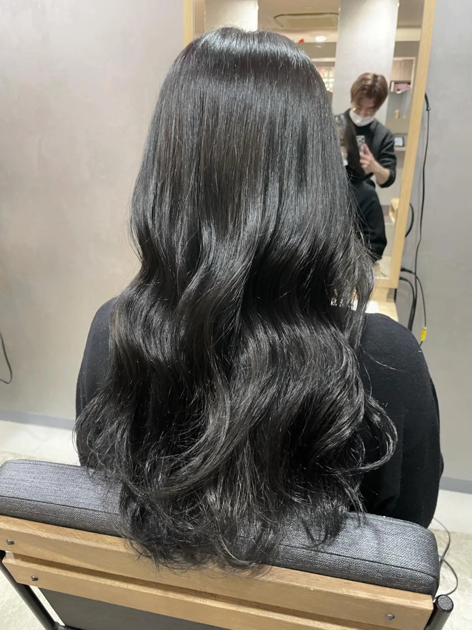 ロング トリートメント 縮毛矯正 【お悩み解決のプロ】 ハヤシタクミのヘアスタイル