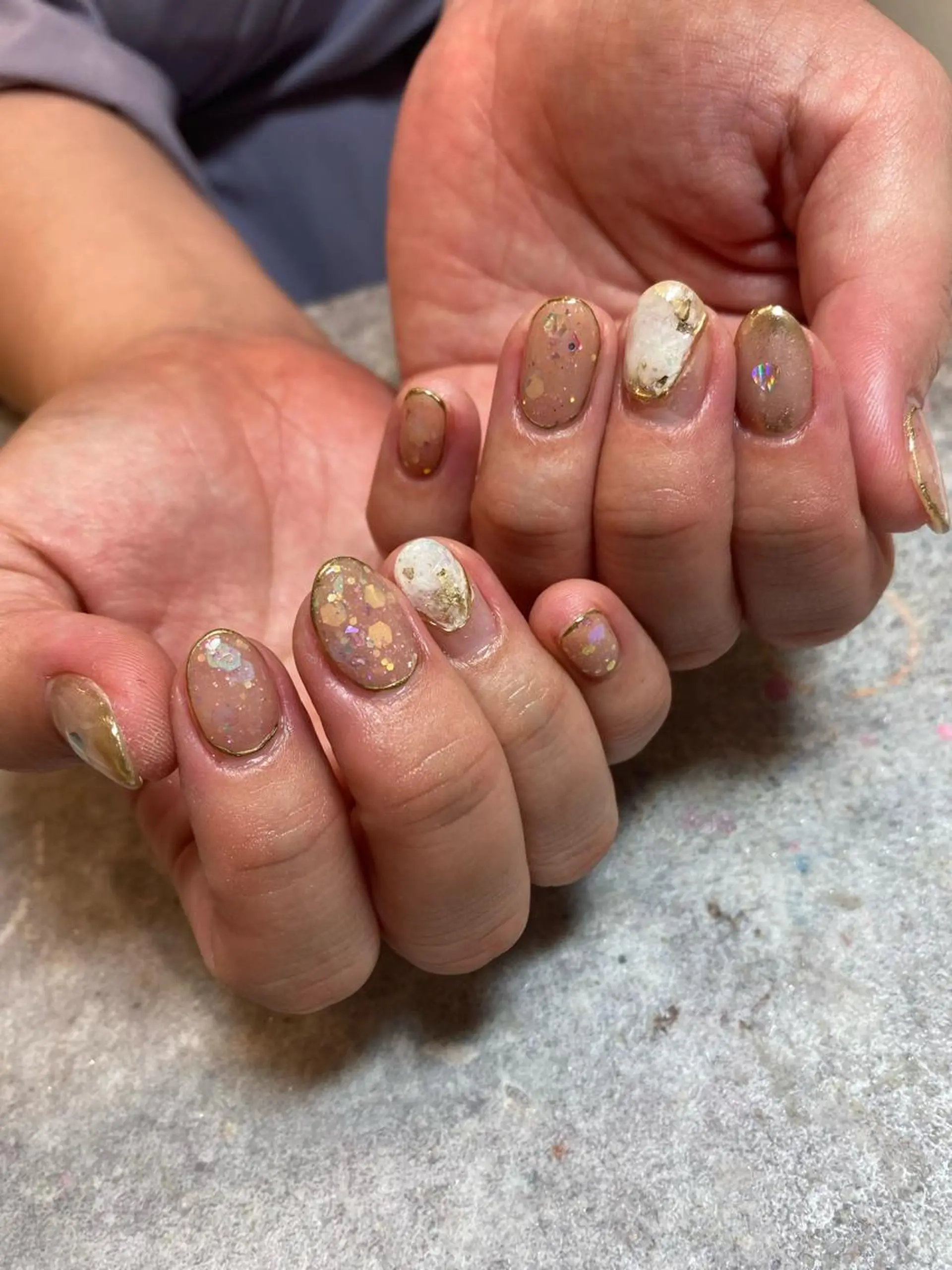 ネイル ハンドネイル 【LINON】 airiのネイルデザイン