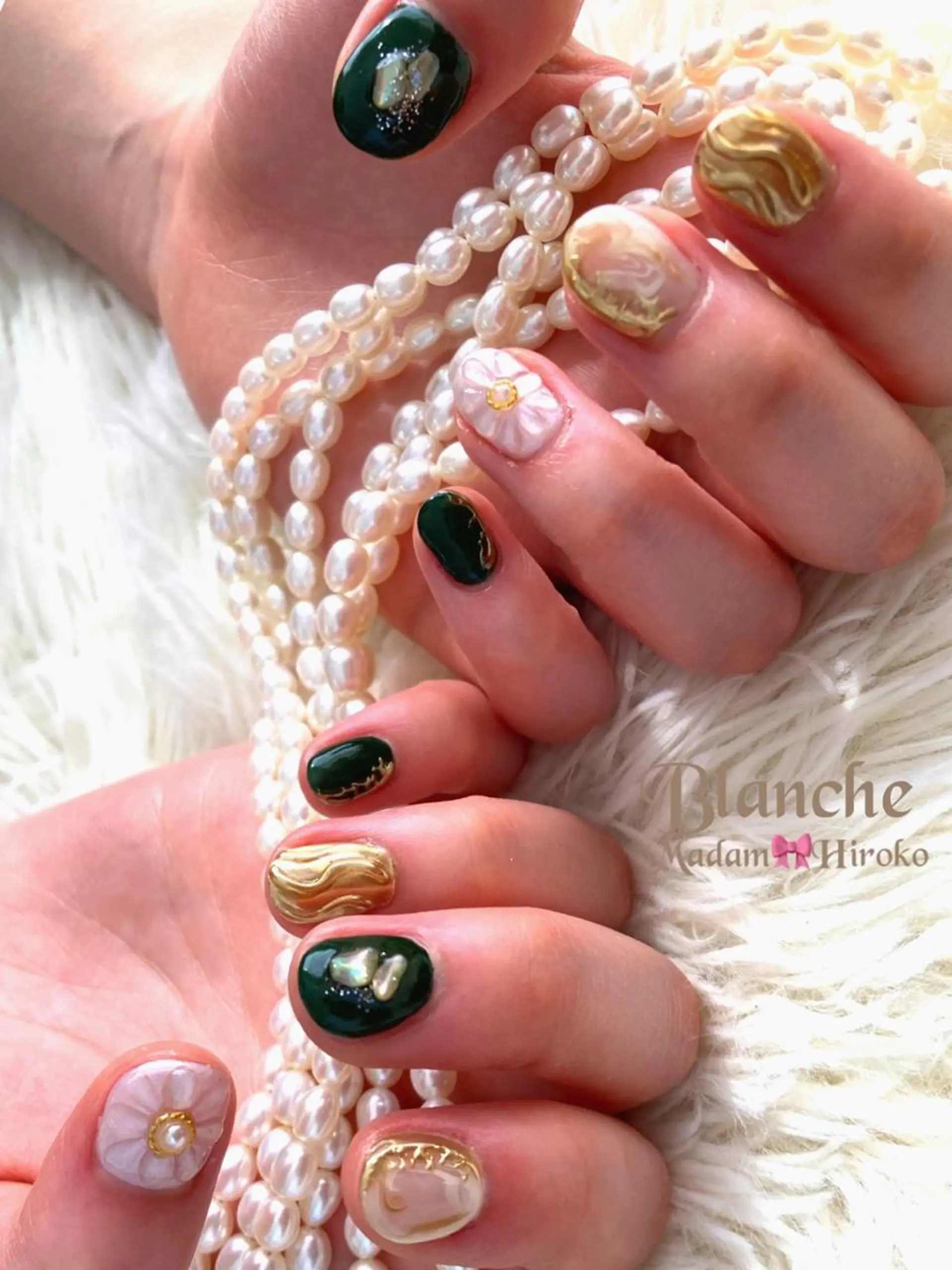 ネイル 成人式 持ち込み Lianネイル 寛子Lianのネイルデザイン