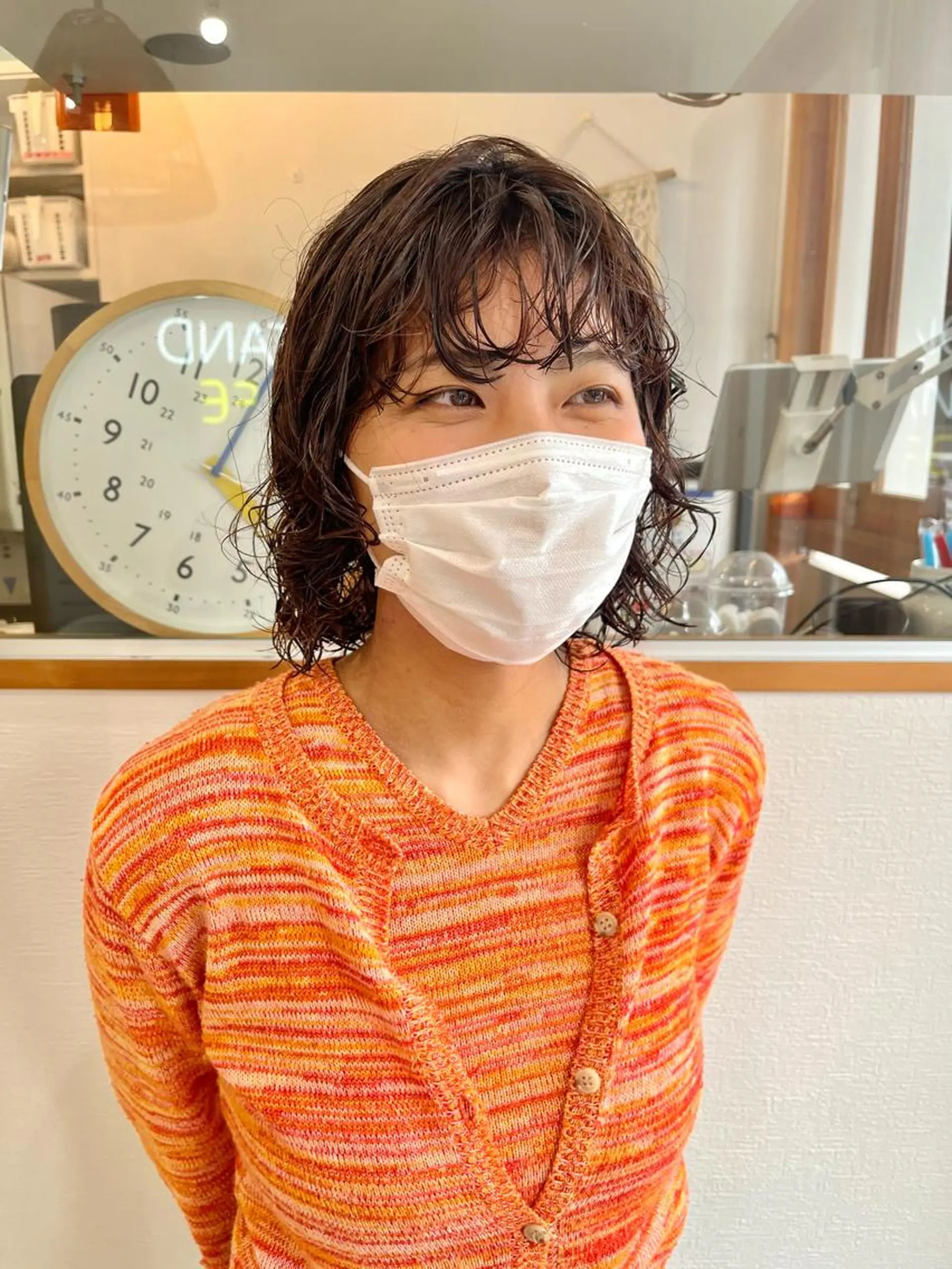 ショート パーマ カット パーマ トリートメント 🌼sunc HINAMI🌼のヘアスタイル