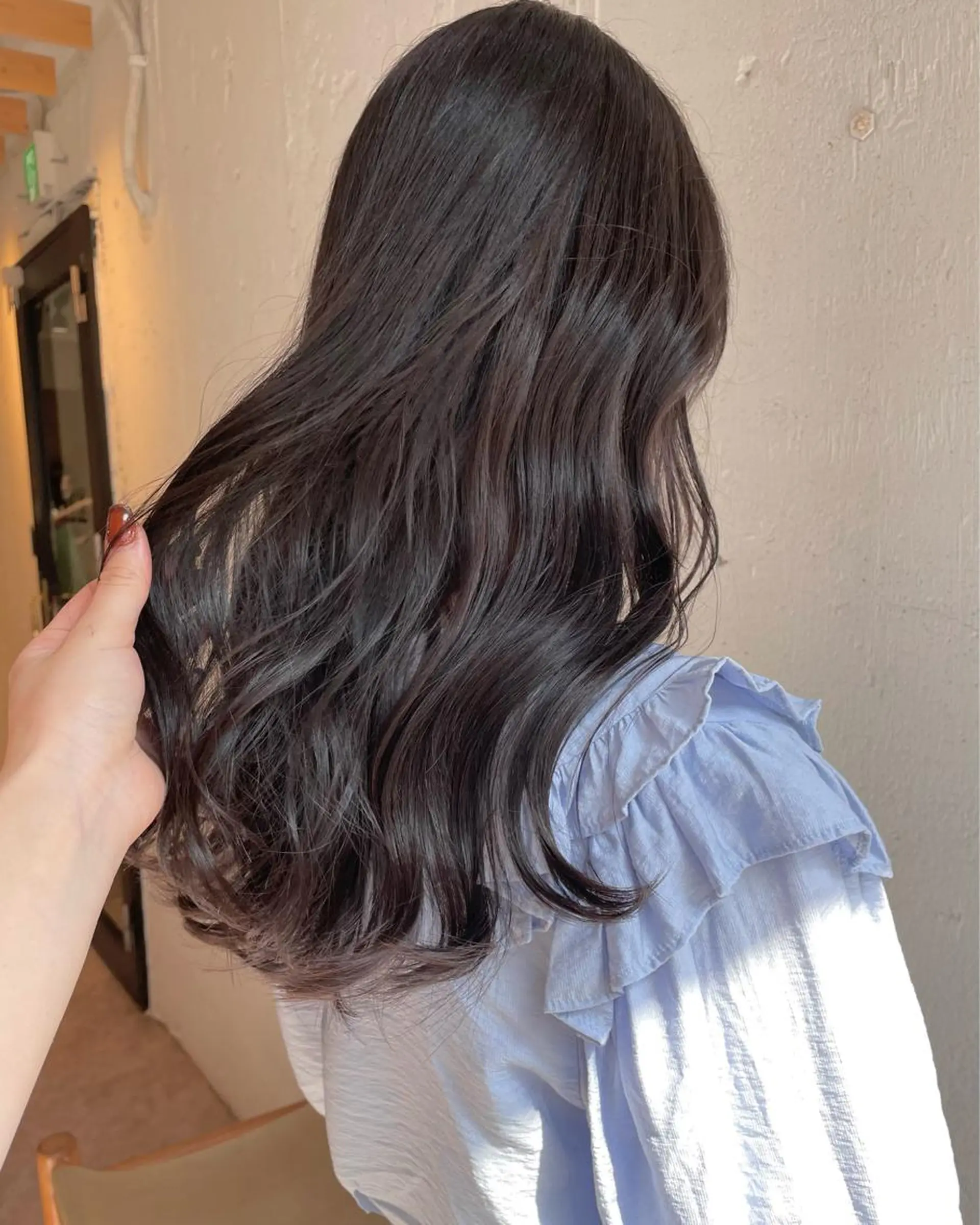 ロング ヘアカラー トリートメント EIGHT 中川原 菜々子のヘアスタイル