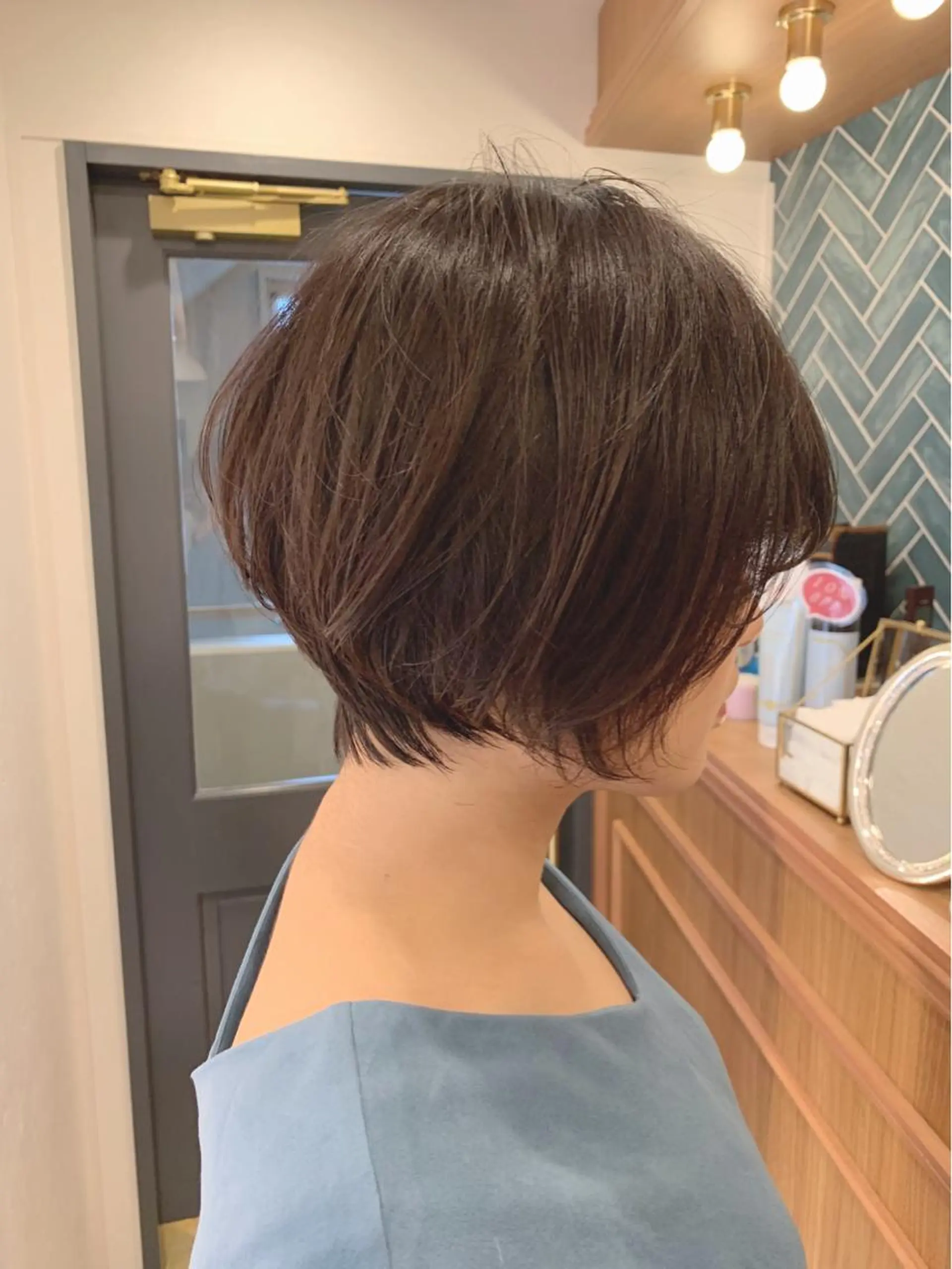 ショート ショートヘア Lond enikaのヘアスタイル