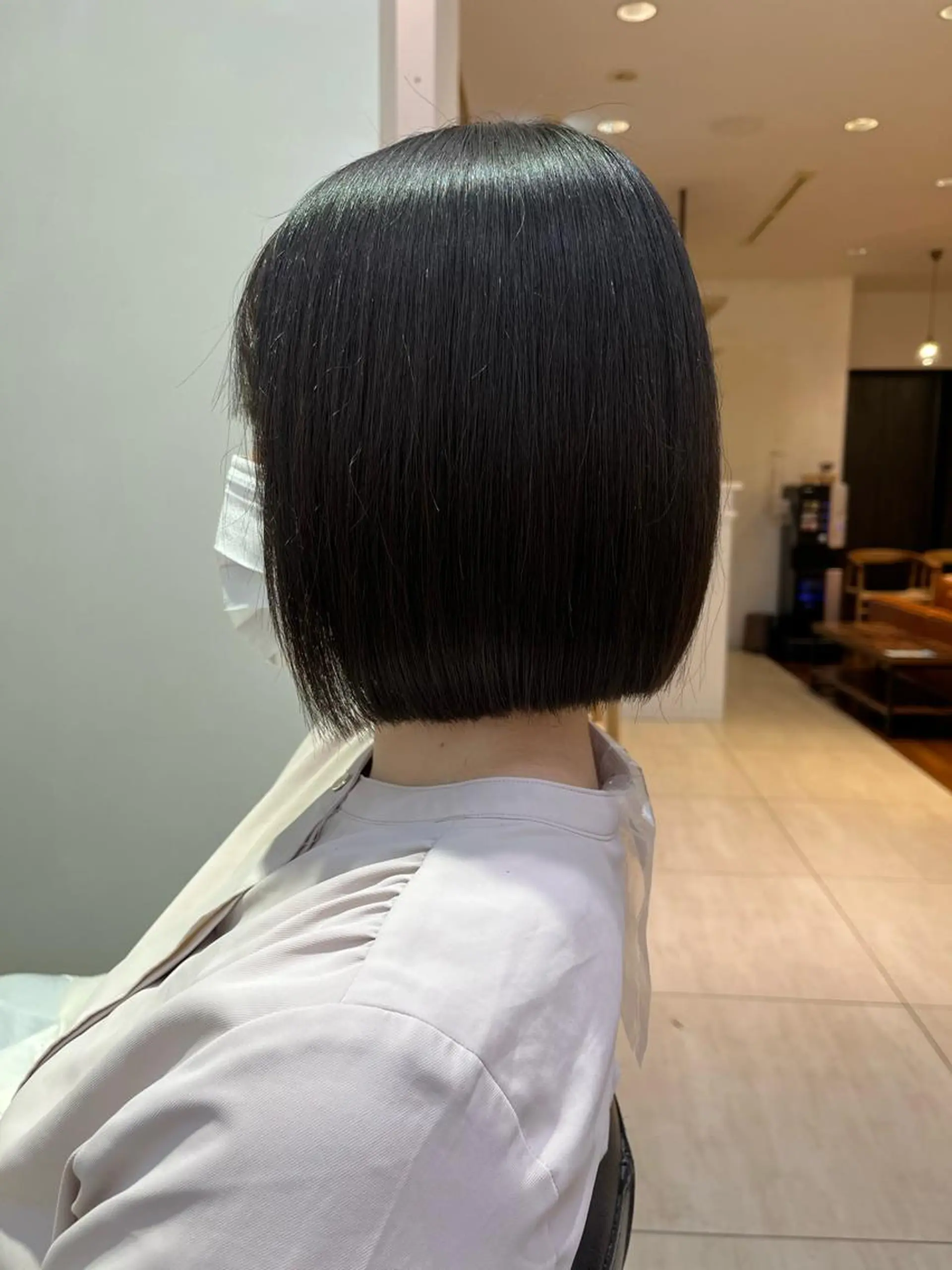 ミディアム コテ巻き風パーマ🫧 麻尋のヘアスタイル