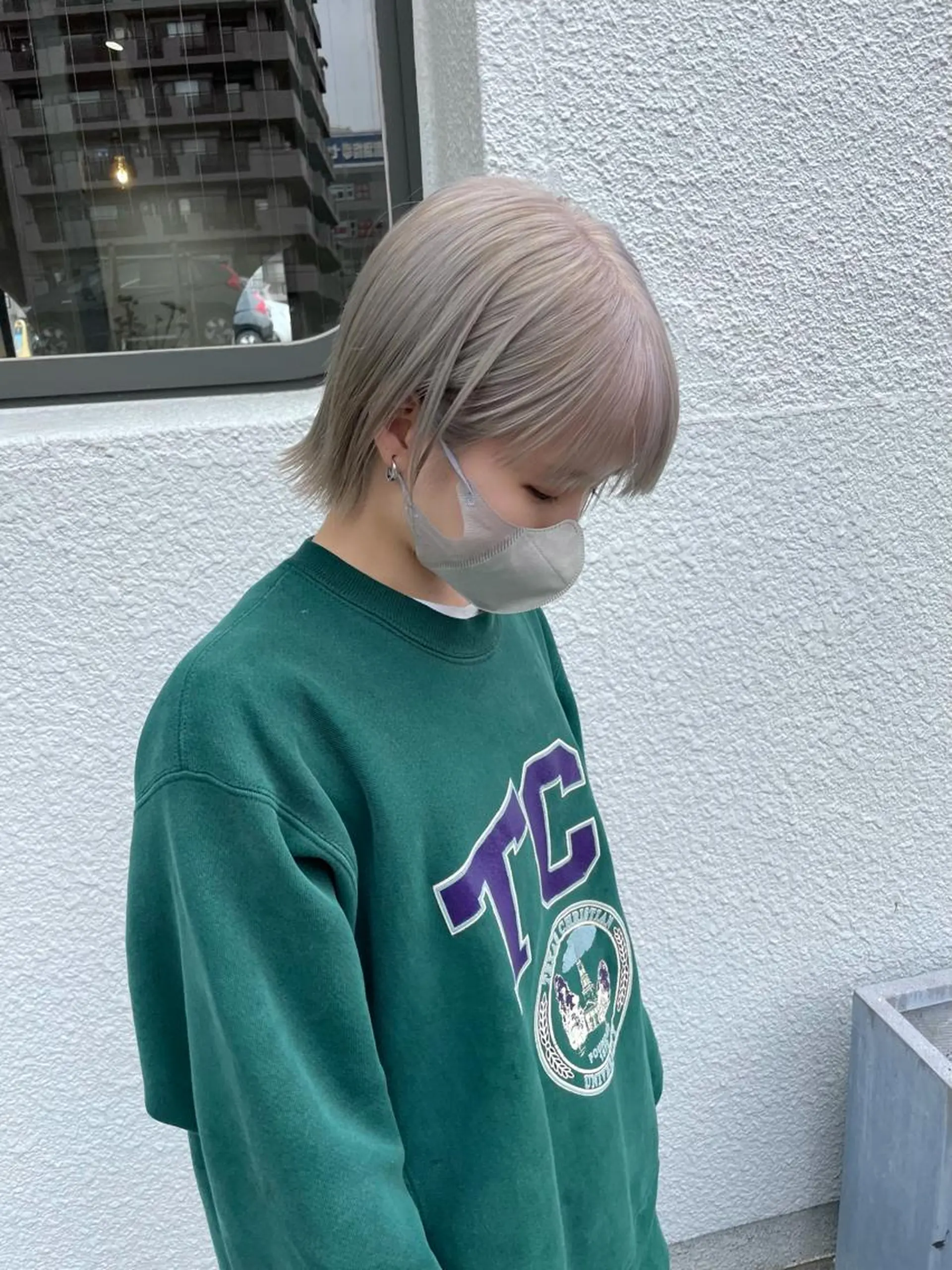 ショート カラー 五十嵐 雄毅のヘアスタイル