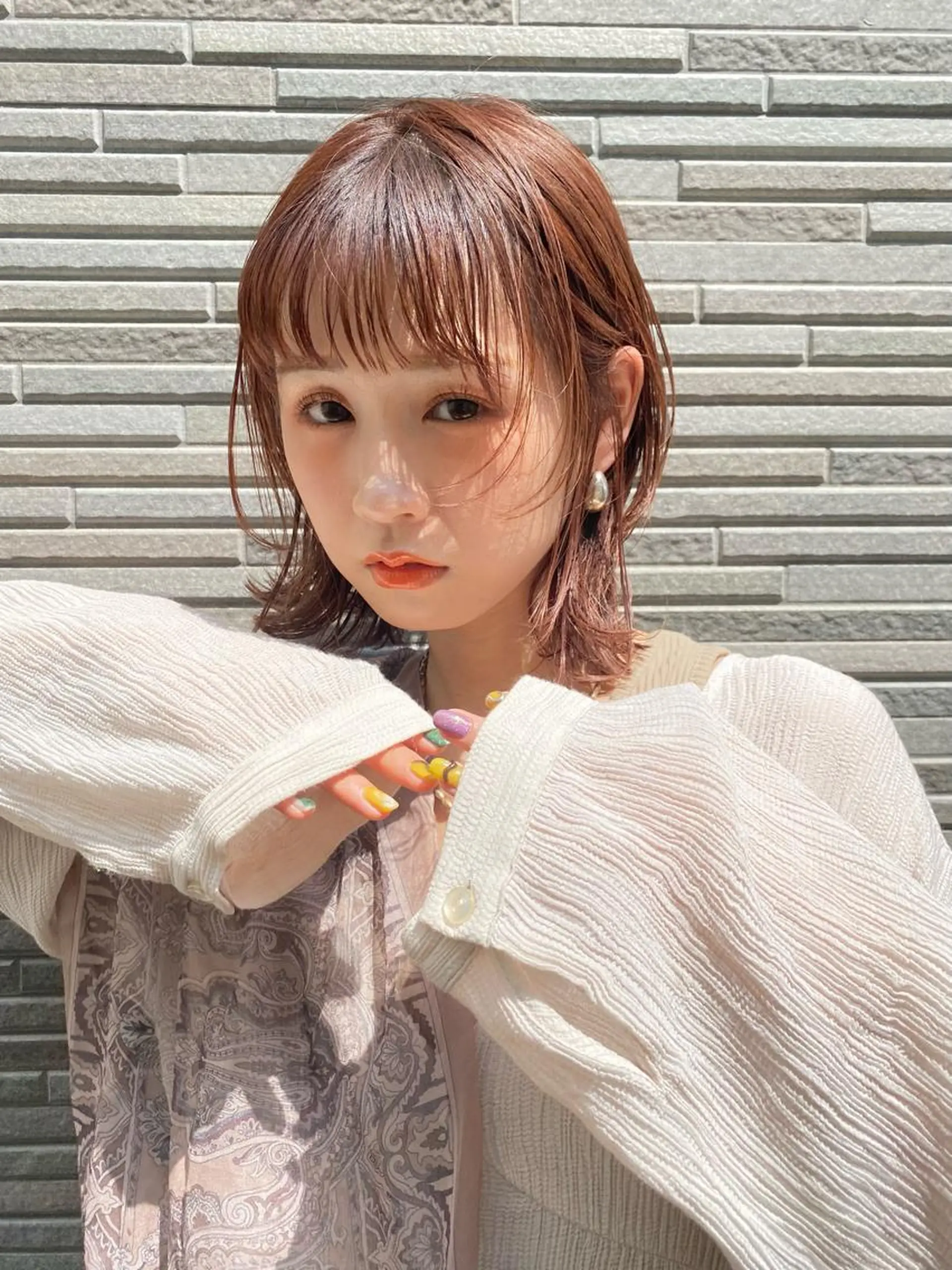 ミディアム カット ヘアカラー トリートメント 溝口 ひなこのマツエク・マツパデザイン