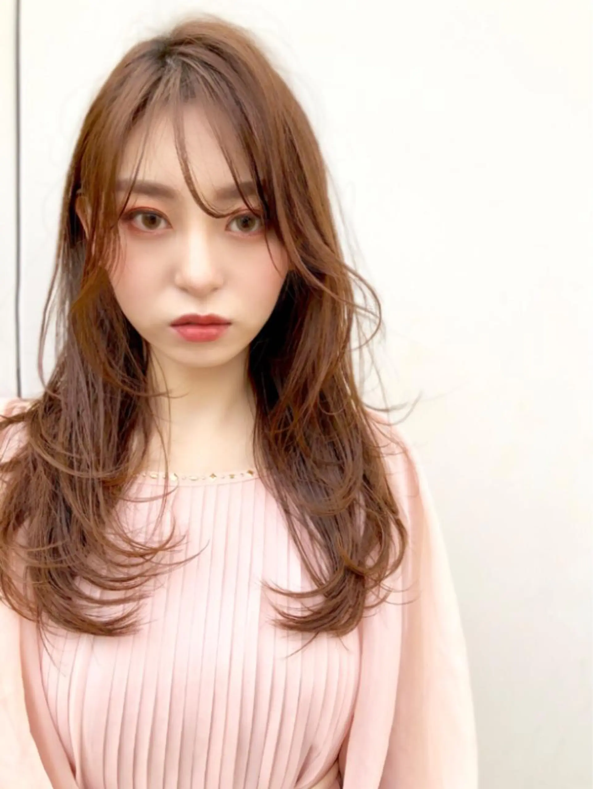 セミロング カラー レイヤーカット 似合わせレイヤー 🇰🇷荒木洋文のヘアスタイル