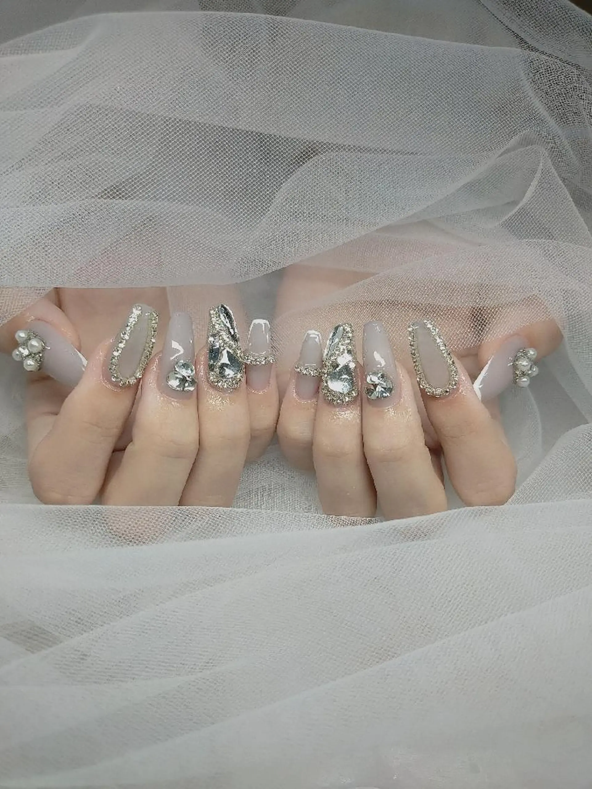 ネイル ハンドネイル 森 ネイルサロンのネイルデザイン