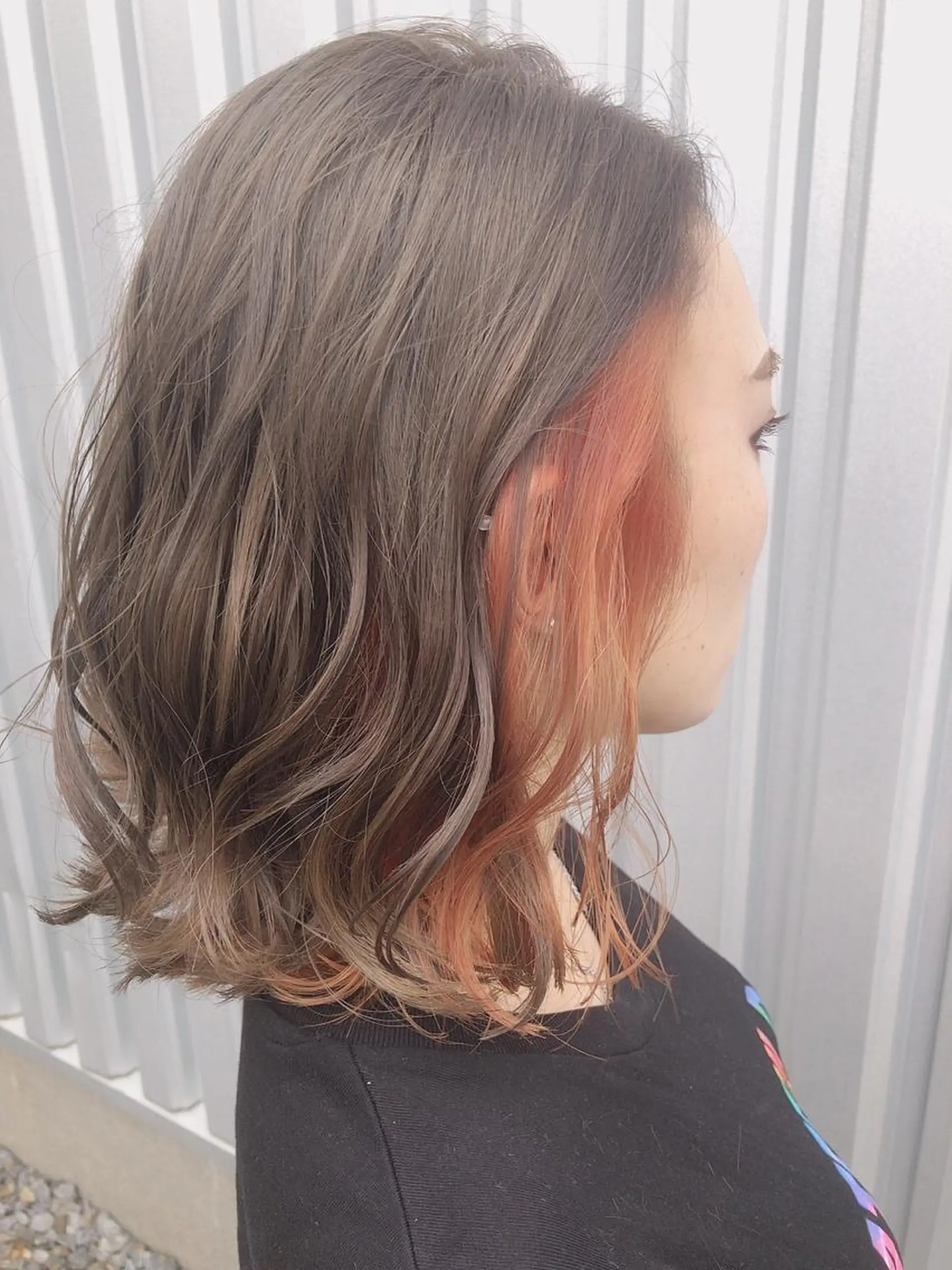 ミディアム waku 豊橋藤沢店のヘアスタイル