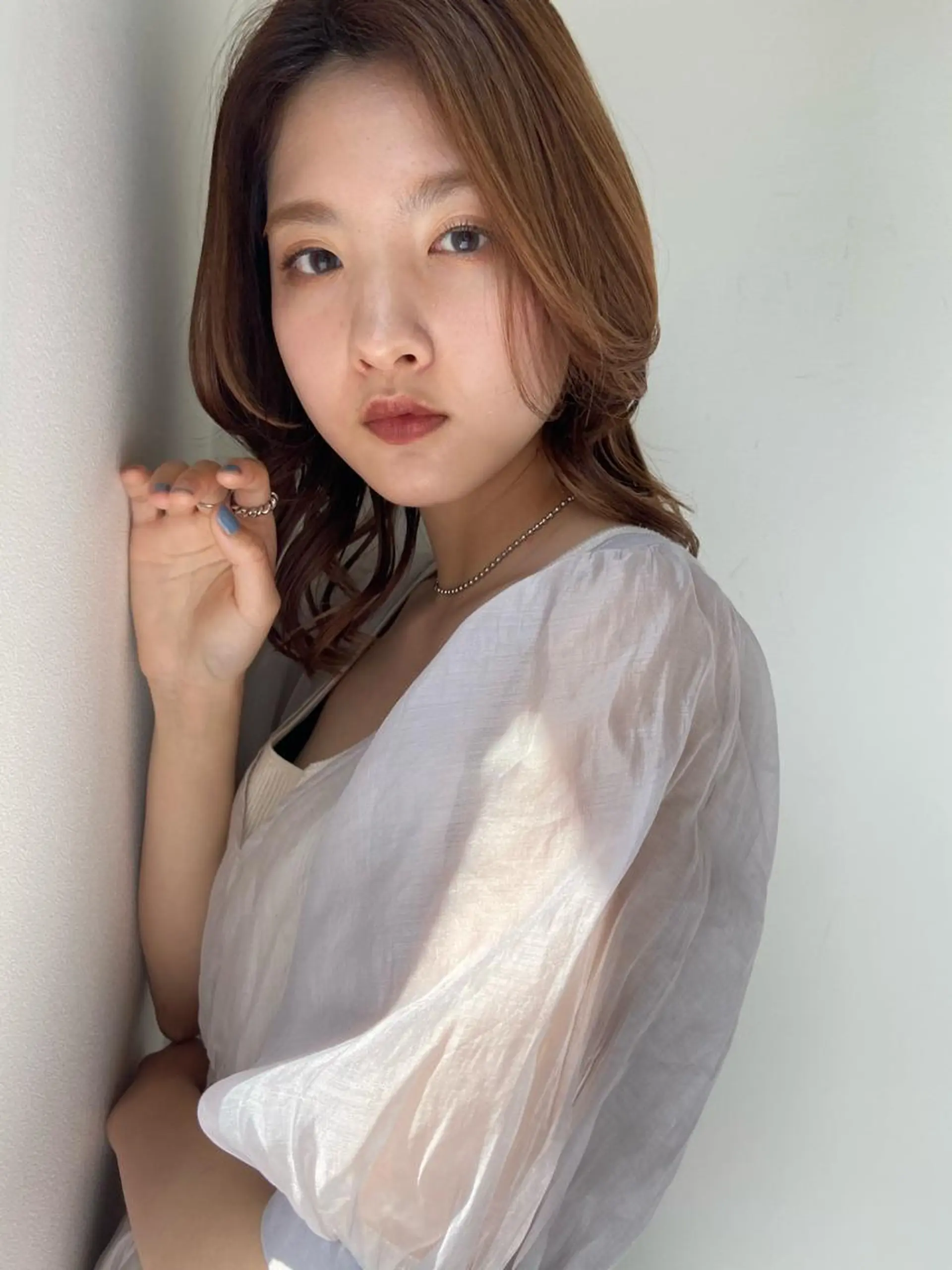 カット トリートメント 透明感カラー/ 加瀬たまものヘアスタイル