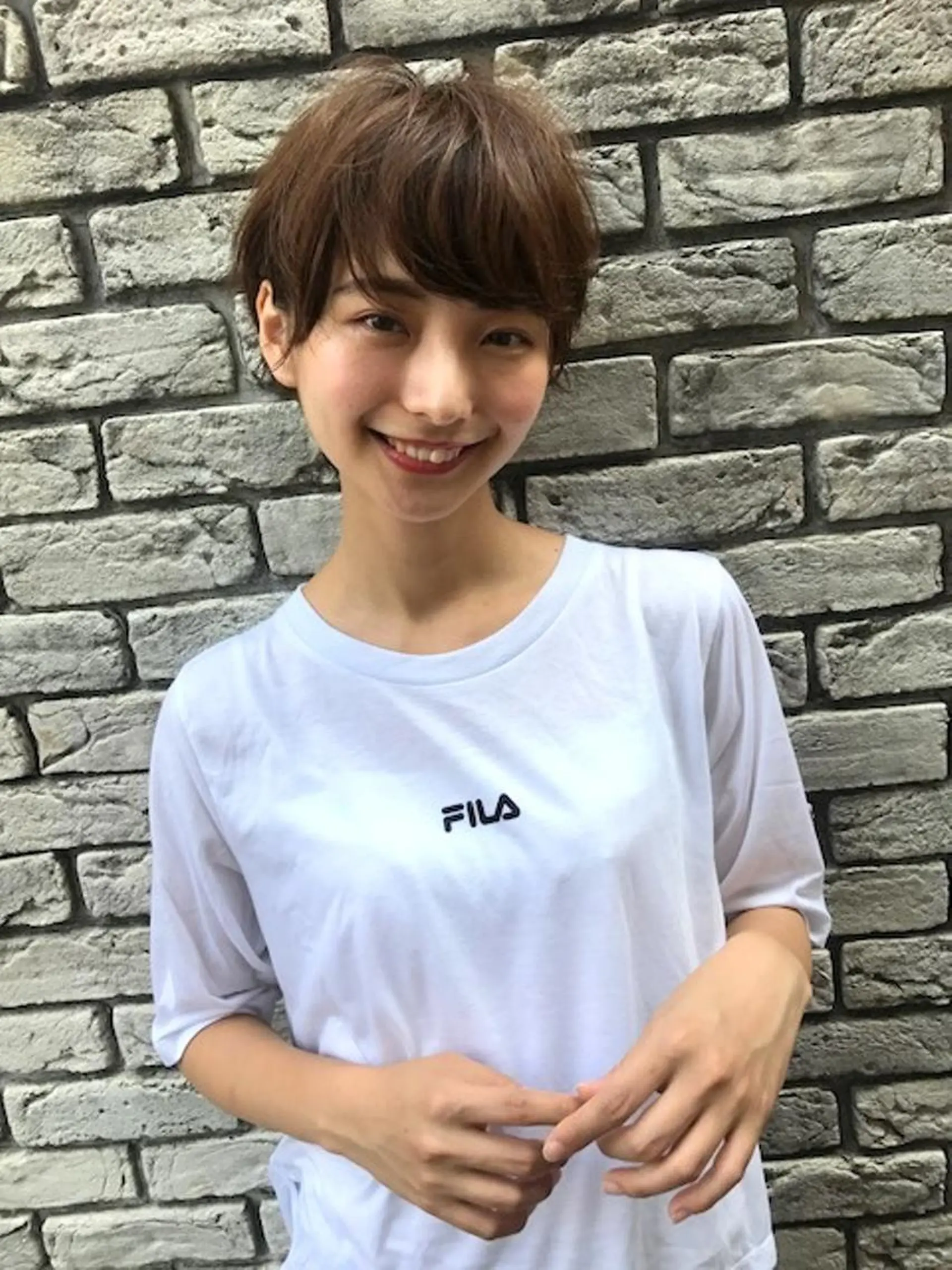 ショート 羽田 ひろむのヘアスタイル