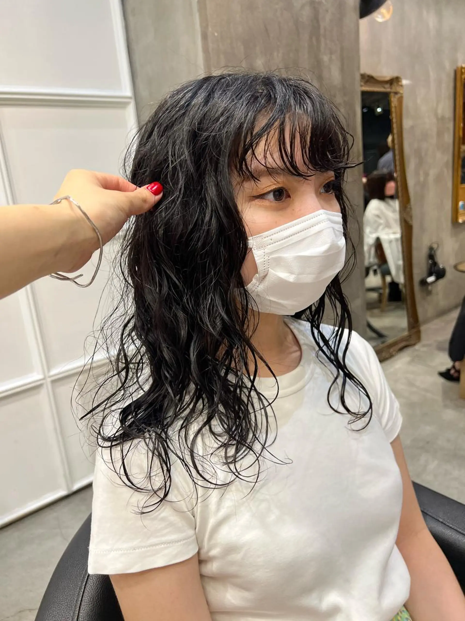 ロング 圧倒的デザイン力 店長🎨RENAのヘアスタイル
