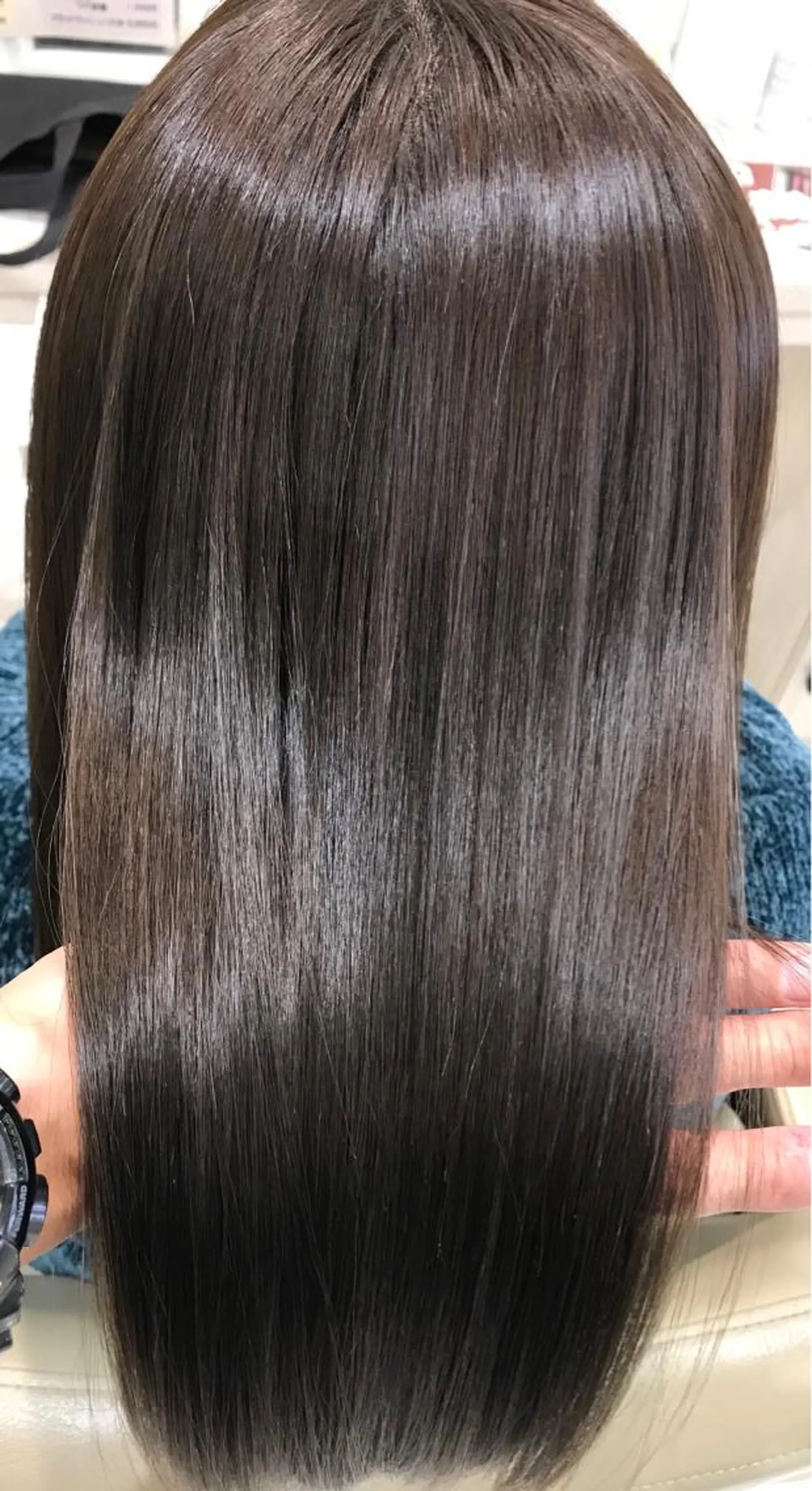 セミロング くせ毛 縮毛矯正 トリートメント トリートメント 🎗美髪艶髪🫧髪質 改善特化🥇菊地のヘアスタイル