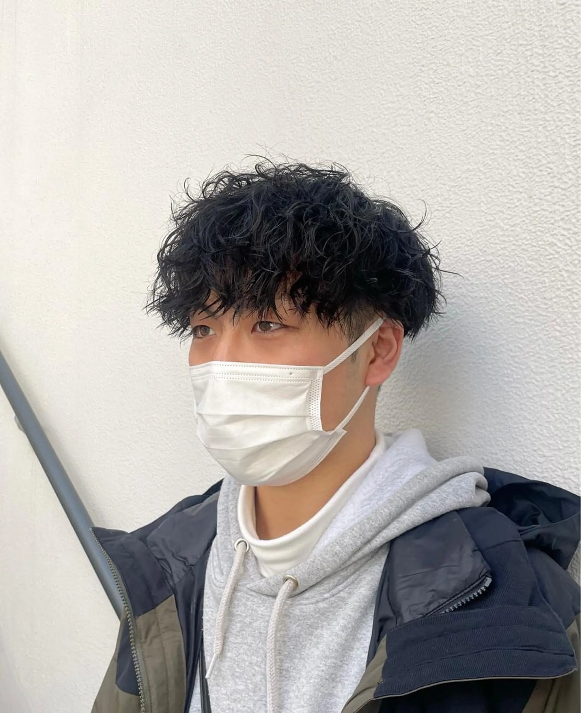 ショート パーマ メンズ メンズパーマ ツイストスパイラルパーマ スパイラルパーマ 渋谷/メンズ特化/ 女子ウケ/FUKAのヘアスタイル