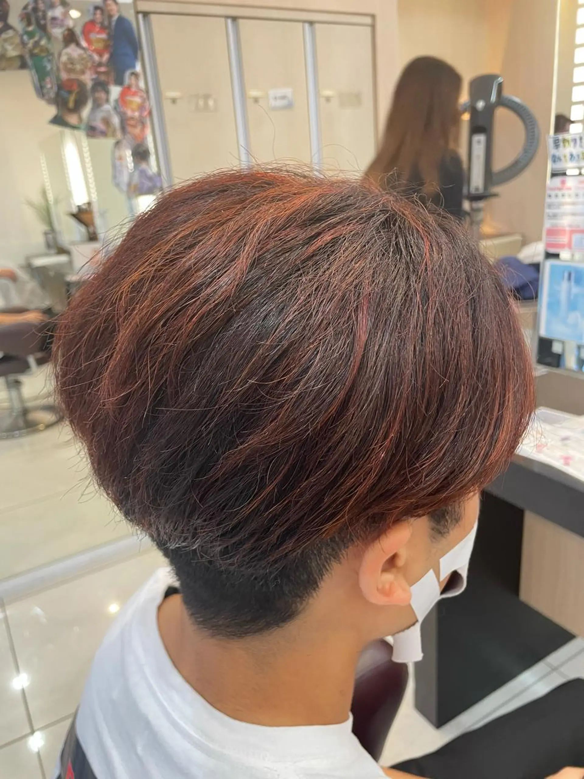 ショート カラー メンズ リリー /Men's/パーマのヘアスタイル