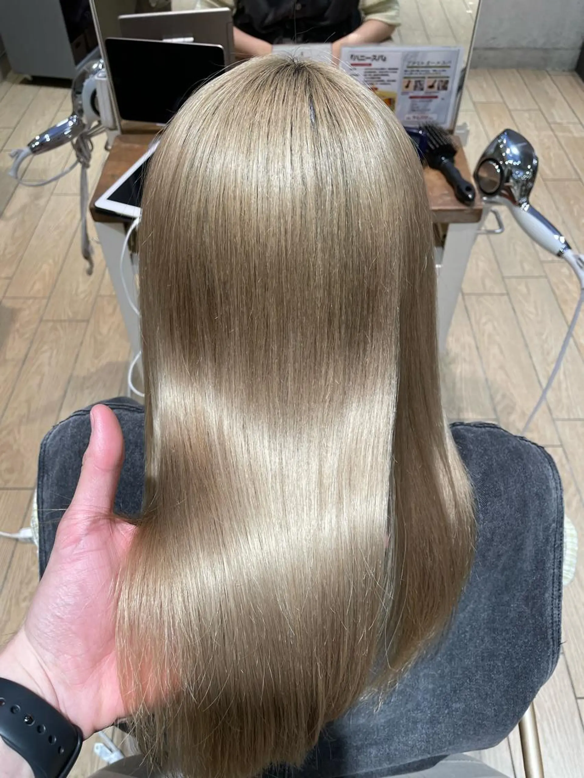 ミディアム カラー 美髪/髪質改善 川口凌弥のヘアスタイル