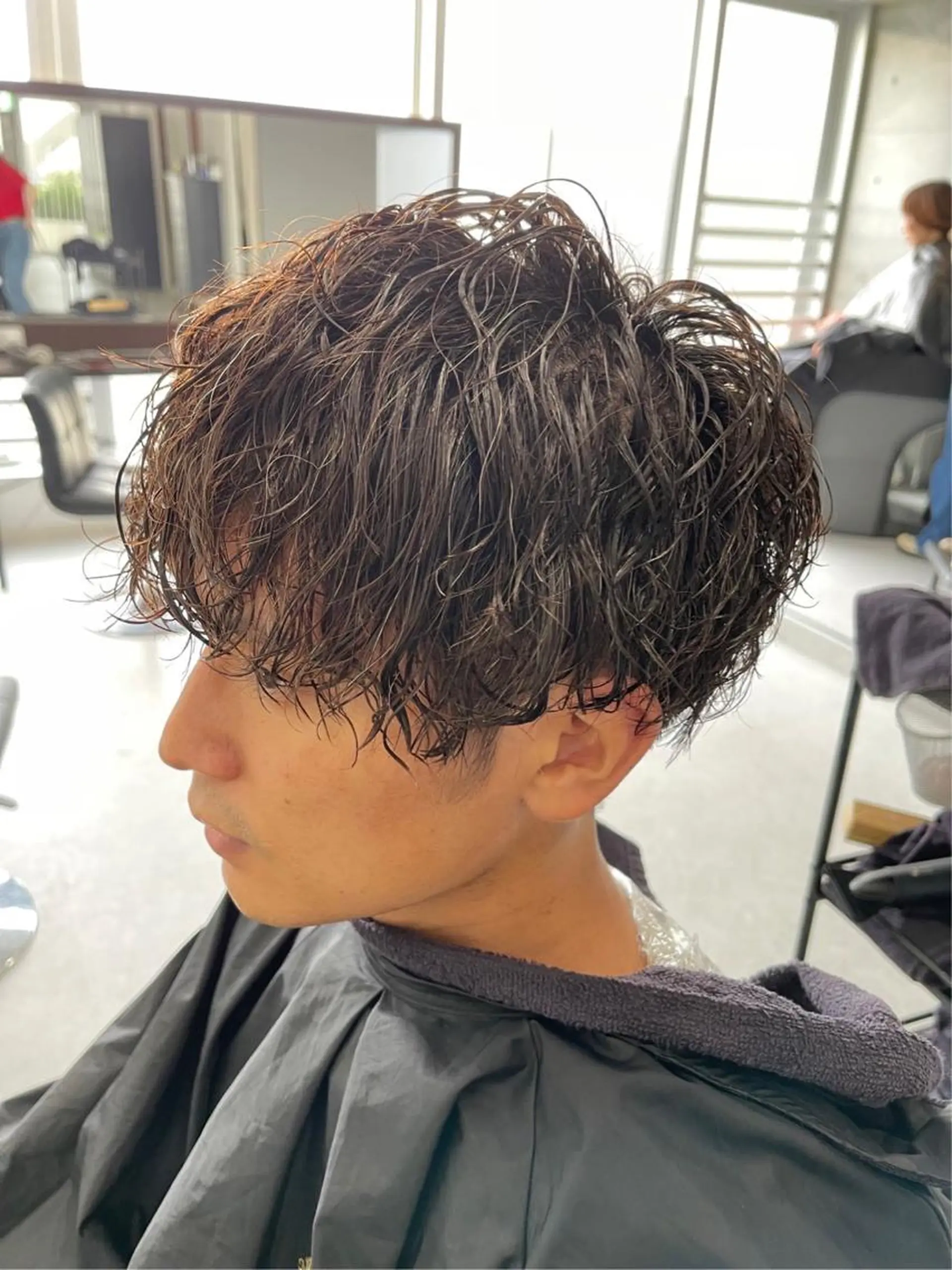 メンズ カット パーマ メンズヘア特化/ アキラのヘアスタイル