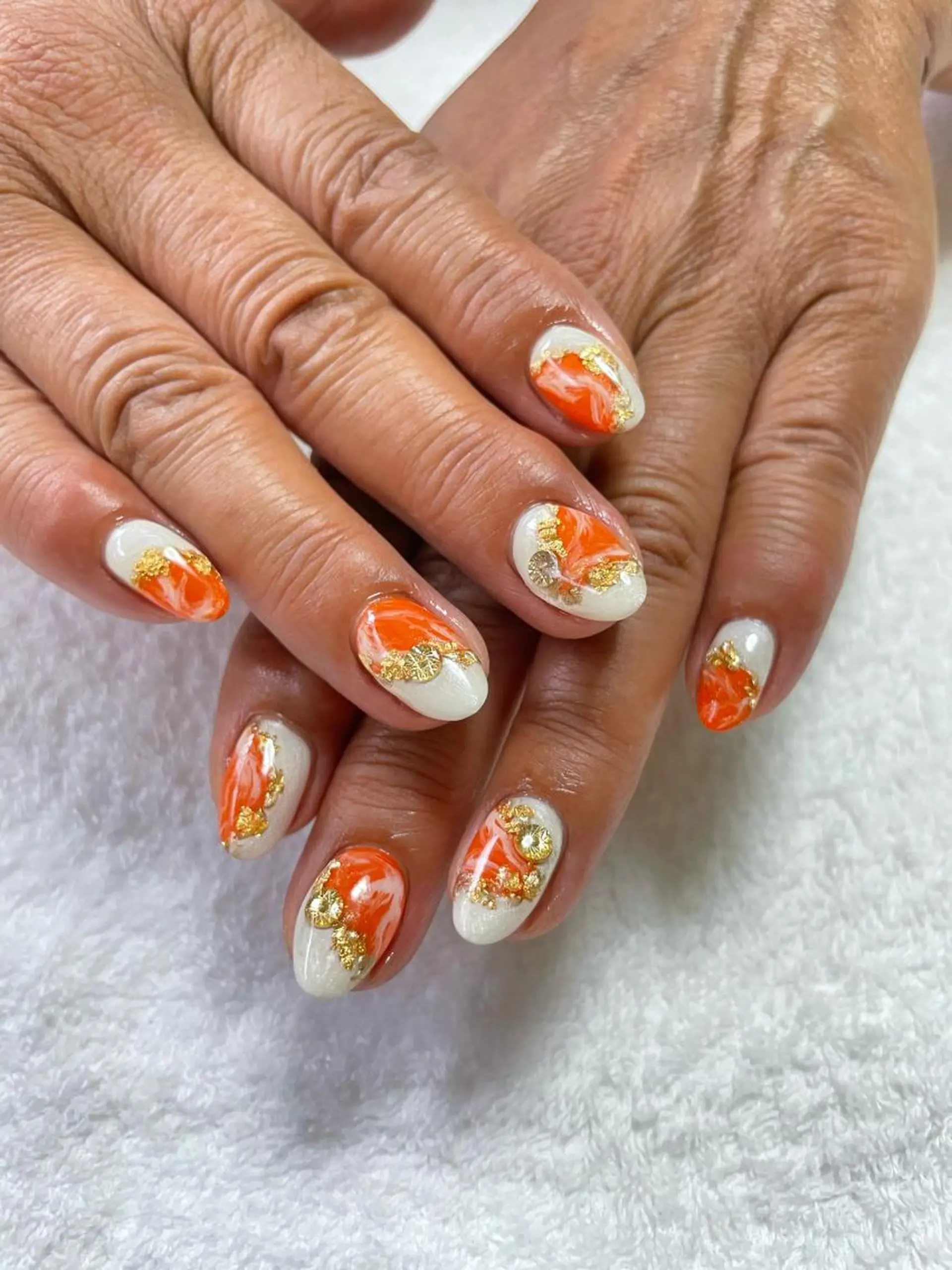 ミディアム カラー ネイル Greace la vie所属・Greace  la vieのネイルデザイン