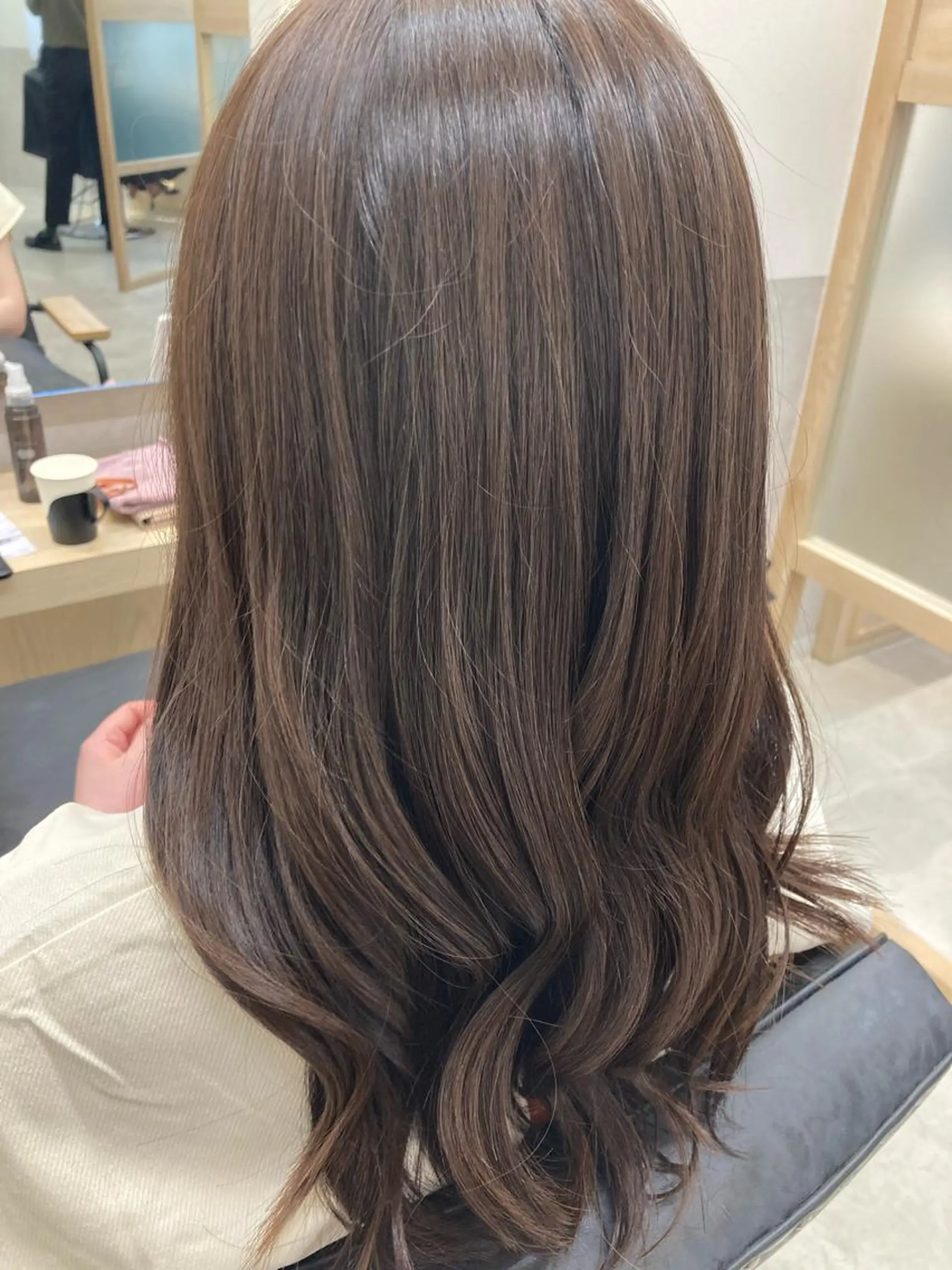 ロング 田中 絵理のヘアスタイル