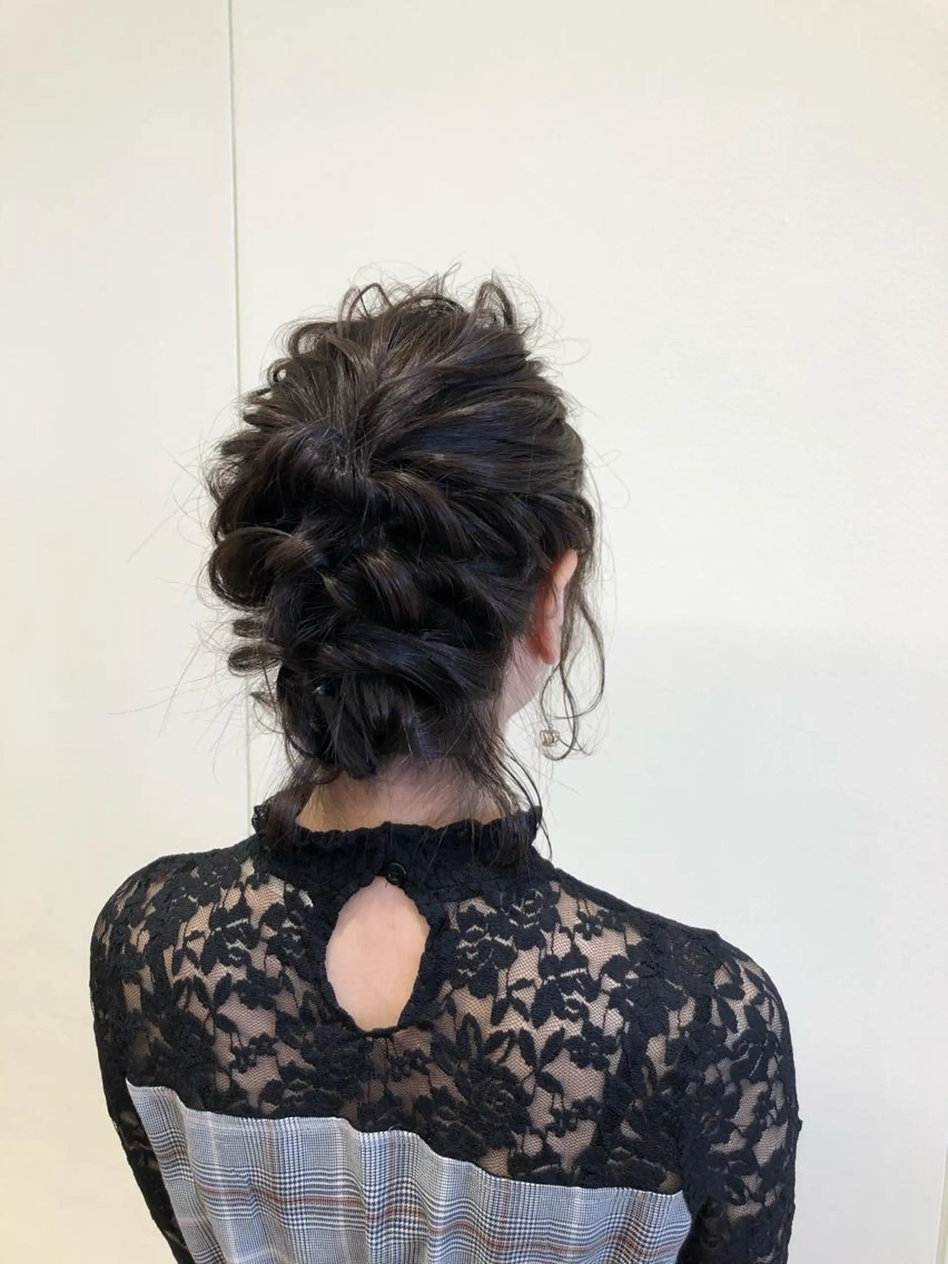 ミディアム ヘアアレンジ ボブ KANAMI日暮里 韓国ヘア・メイクのヘアスタイル